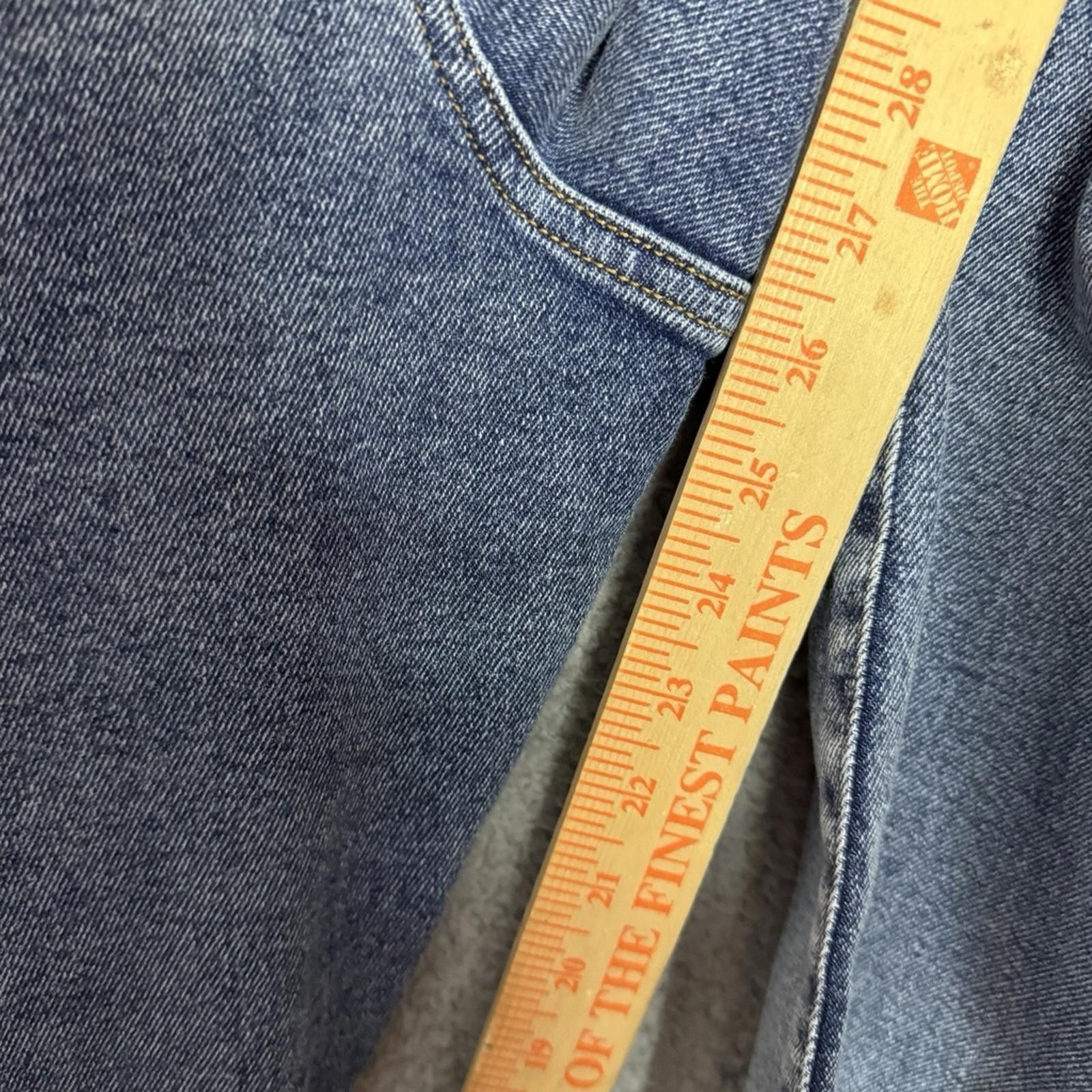 Other GOOD AMERICAN NWT Size 15 Good Waist Crop Denim Jean in Blue Size 32" / US 10 / IT 46 - 8 Thumbnail