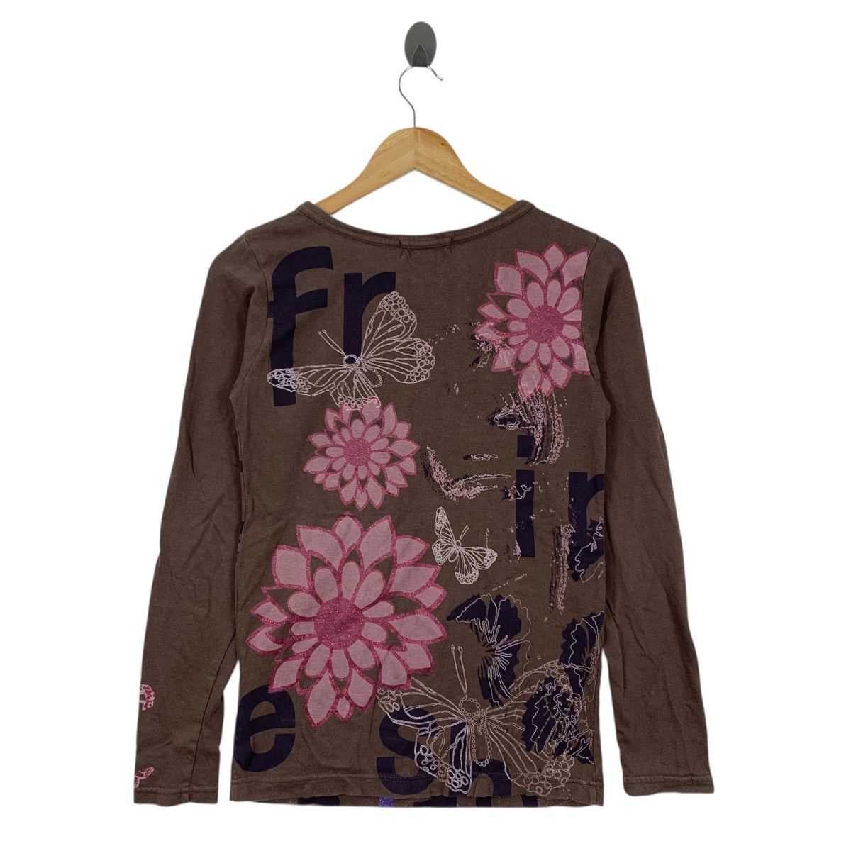 Japanese Brand SCOLAR Japanese Brand Floral And Girl Pop Art Shirt Size XS / US 0-2 / IT 36-38 - 5 Thumbnail