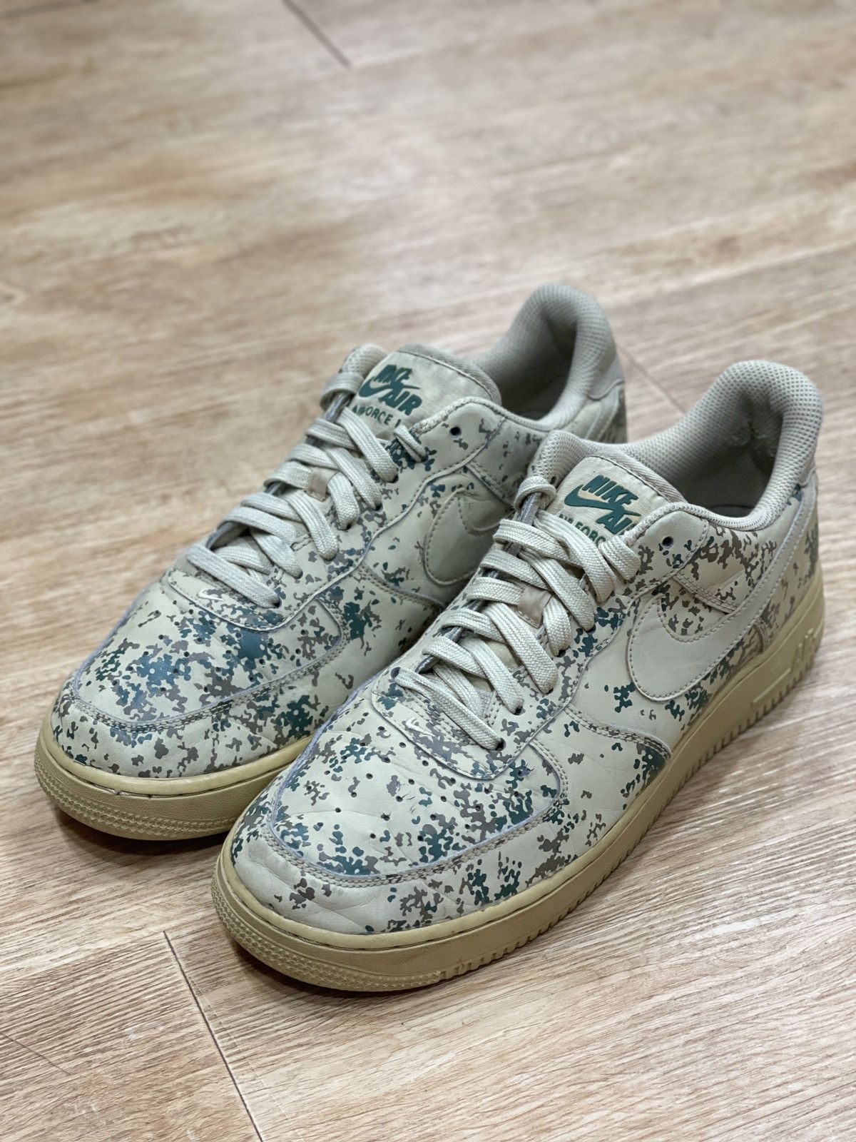 Air force 1 hot sale reflective desert camo