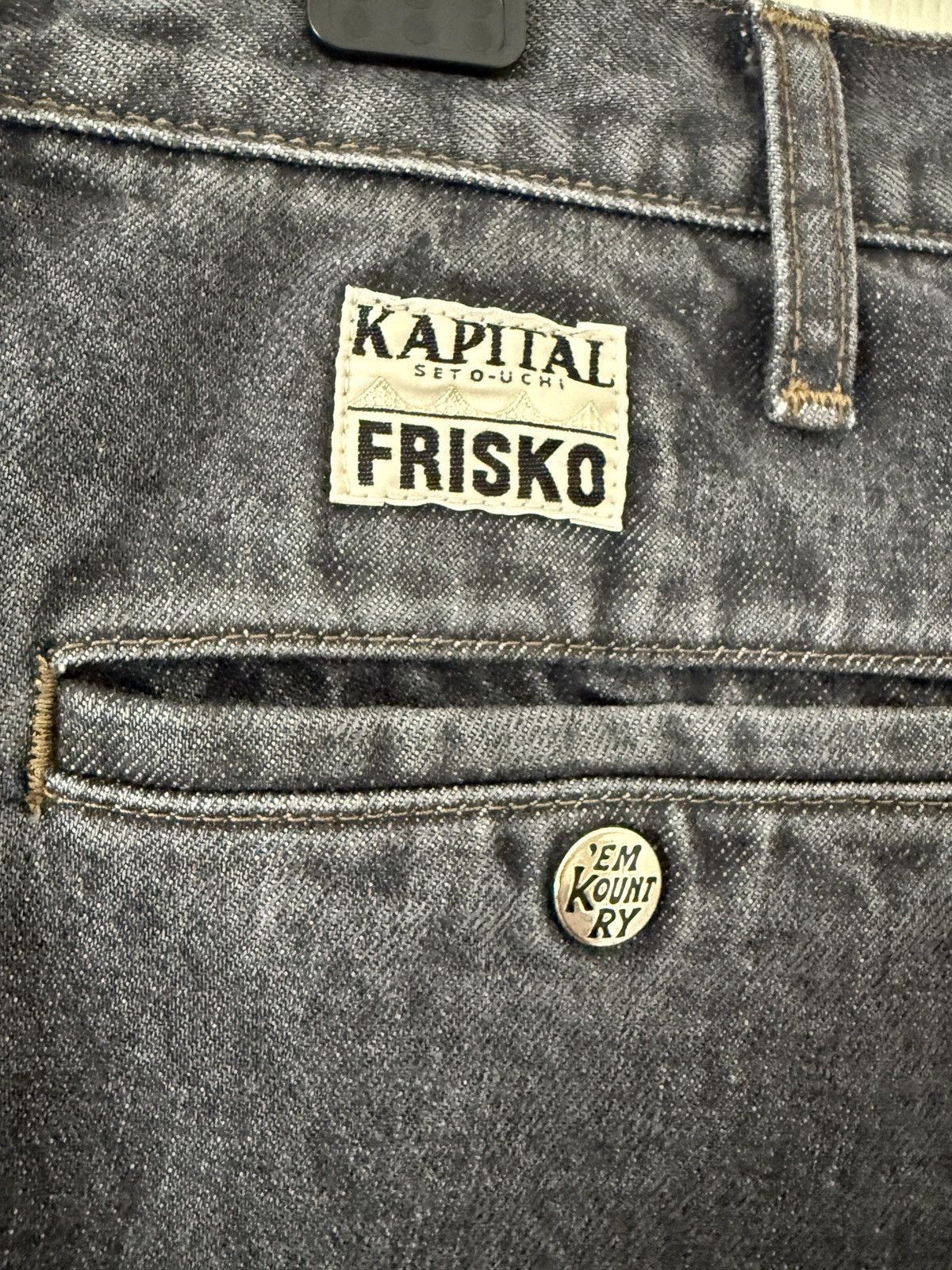 Kapital Kountry Kapital Kountry Frisco Denim Size US 34 / EU 50 - 4 Thumbnail