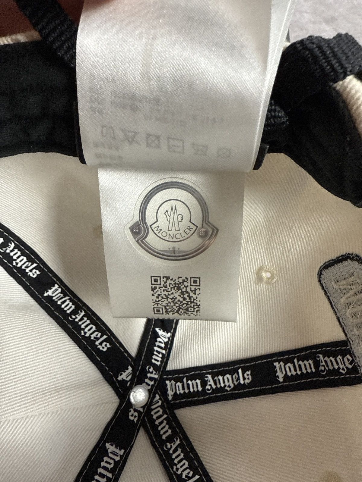 Moncler × Palm Angels Moncler x Palm Angels distressed cap Size ONE SIZE - 10 Thumbnail