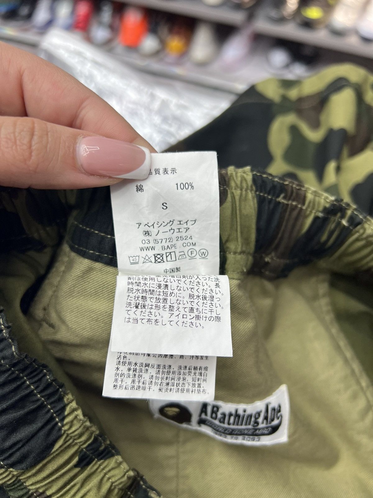 Bape Bape 1st Camo Green Shorts Size US 30 / EU 46 - 6 Thumbnail