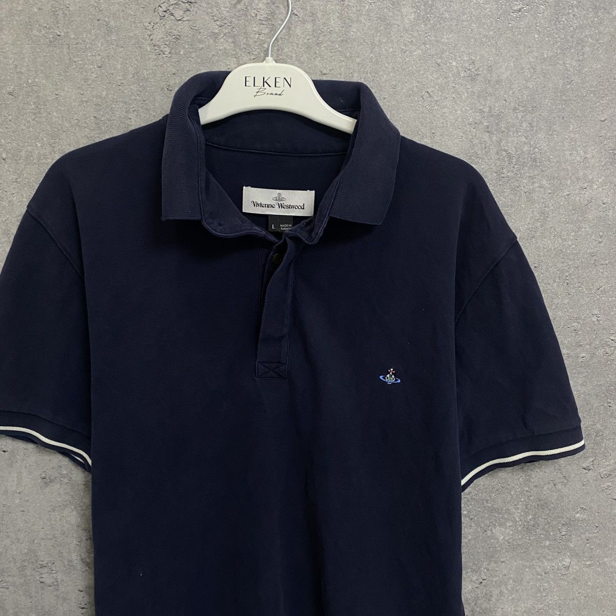 Vivienne Westwood Vivienne Westwood Polo T-Shirt Rare Retro Hype Y2K Size US L / EU 52-54 / 3 - 5 Thumbnail