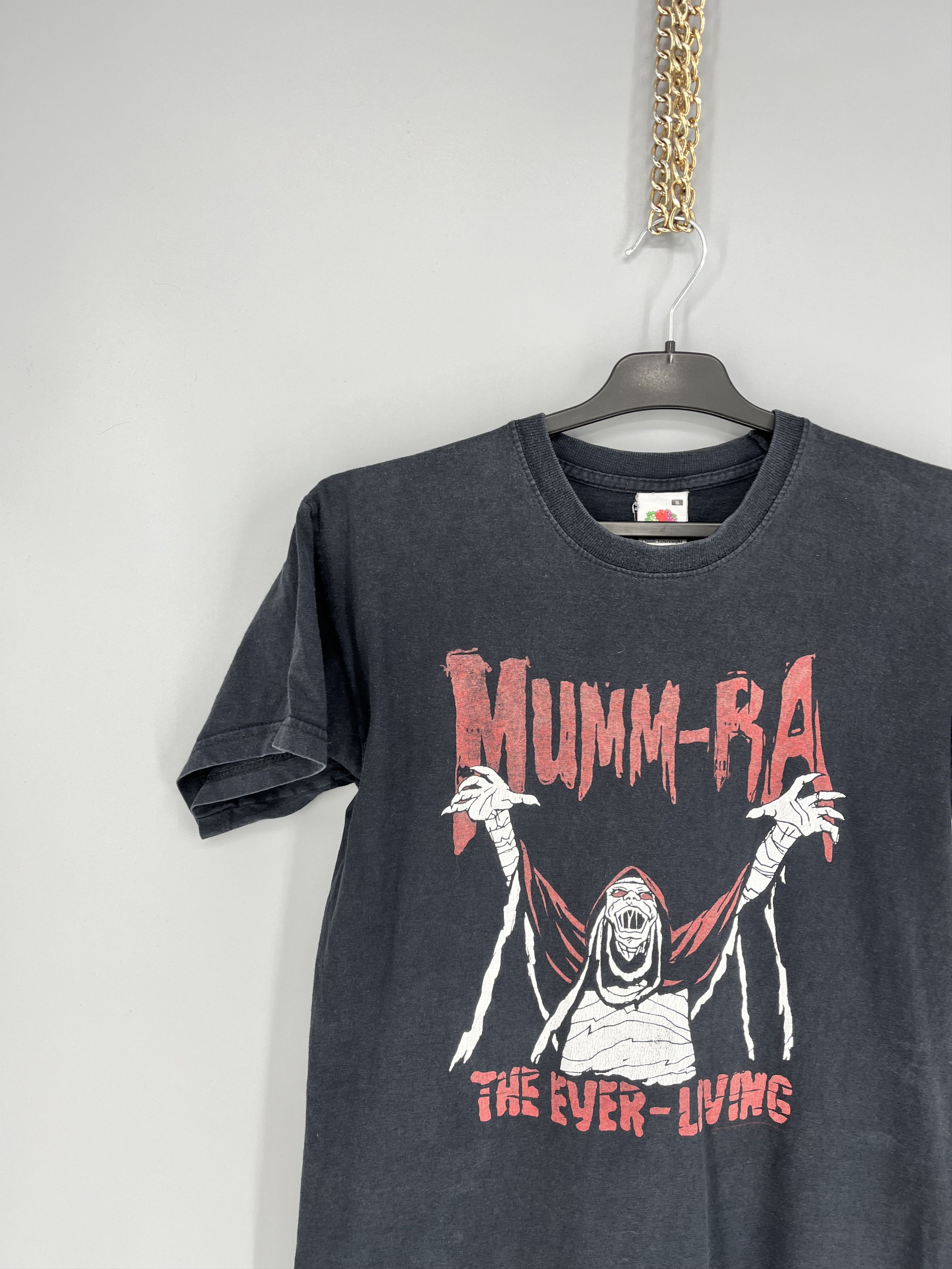 Band Tees Vintage Y2K Mumm-Ra Oldskool Black Graphic Tee Size US S / EU 44-46 / 1 - 4 Thumbnail