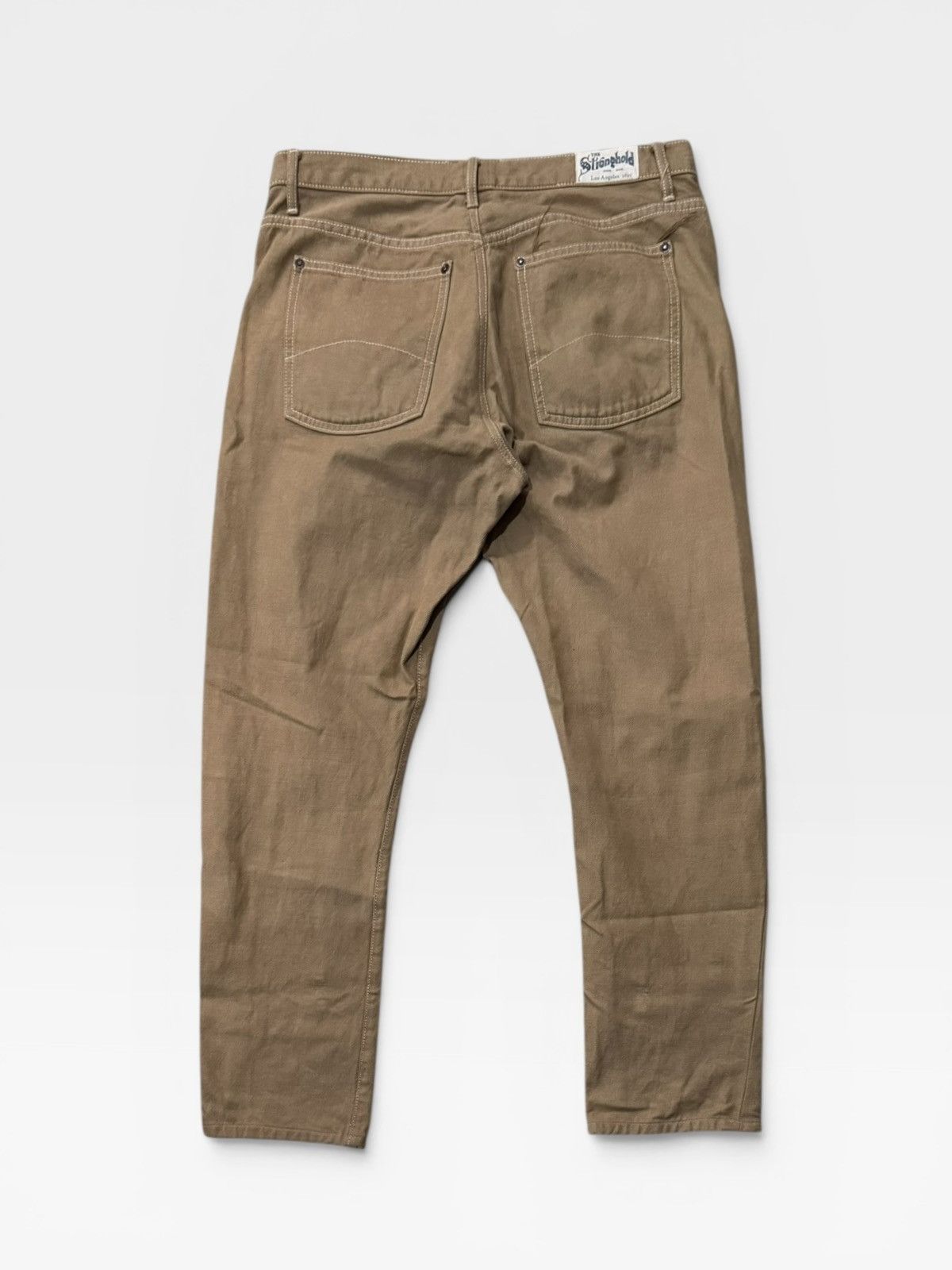 The Stronghold The Stronghold Selvedge Beige Denim Jeans Size US 34 / EU 50 - 2 Thumbnail