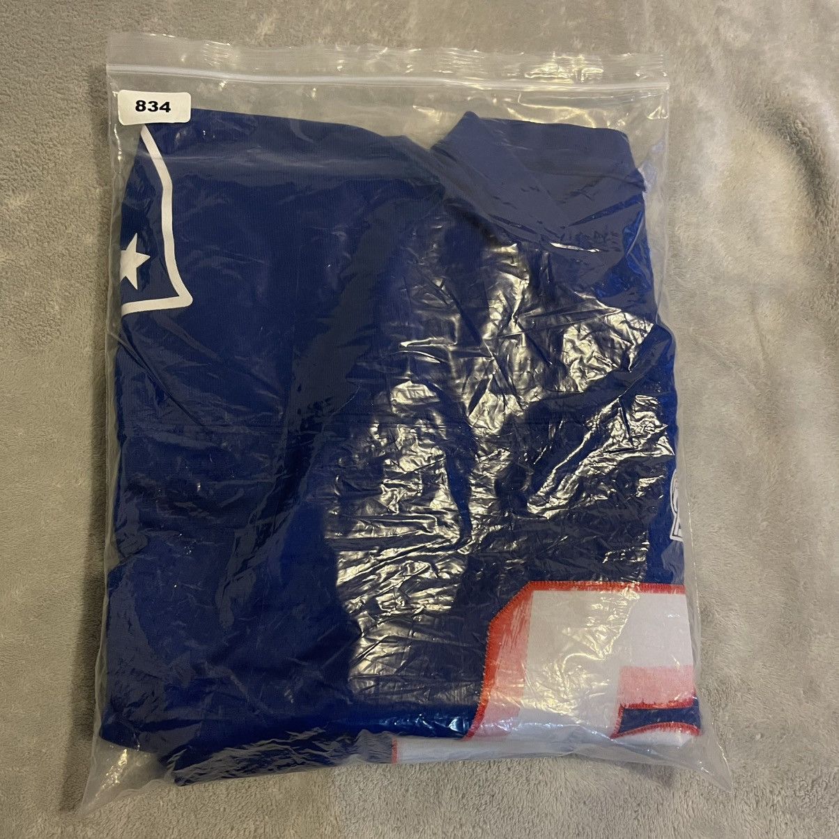 Mitchell & Ness New England Patriots Jersey Men 4XL Blue 1996 Tedy Bruschi Size US XXL / EU 58 / 5 - 10 Thumbnail