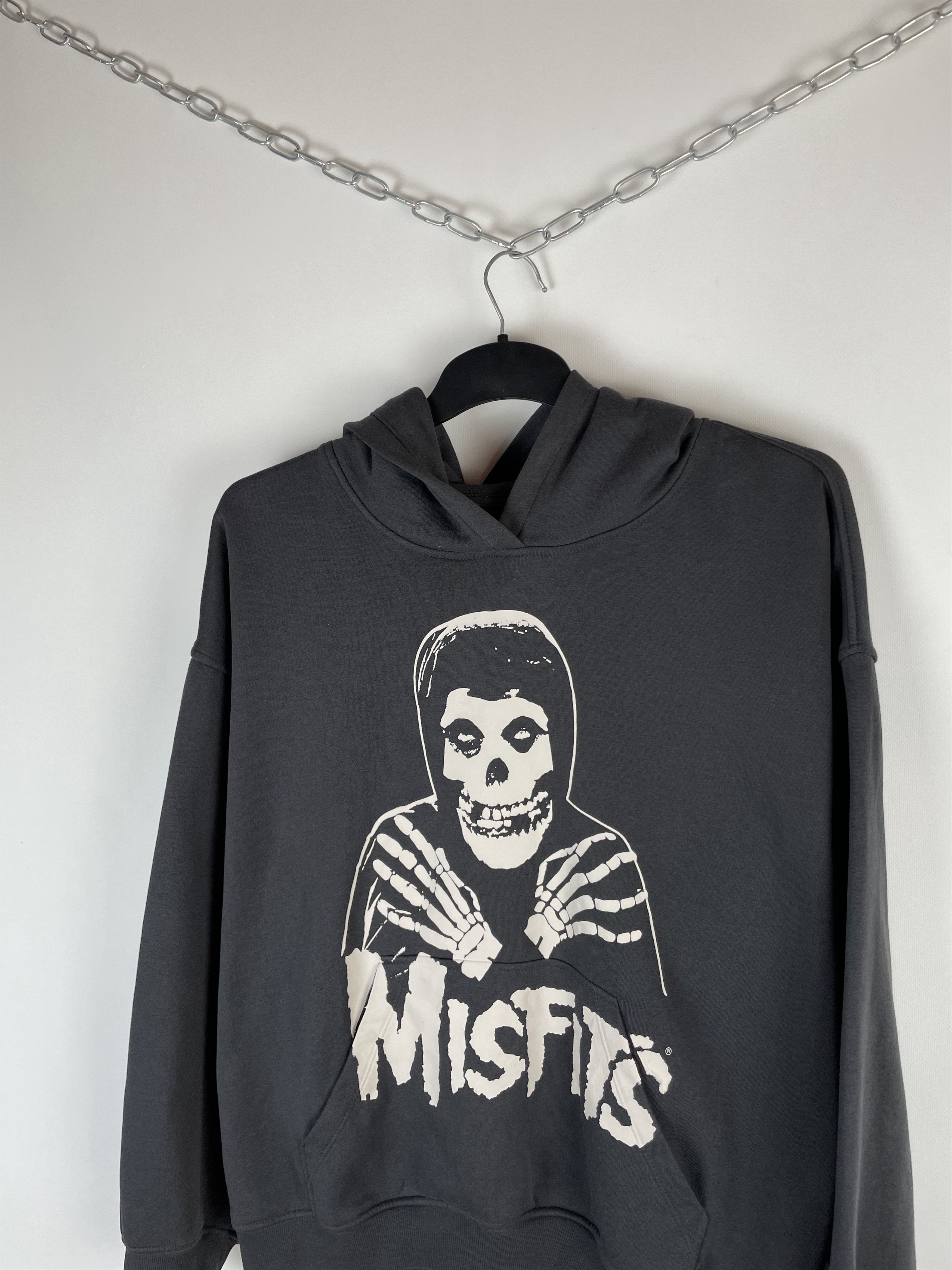 Band Tees Misfits Hoodie Rock Band Punk Avantgarde Goth Rare Hype Size US L / EU 52-54 / 3 - 3 Thumbnail
