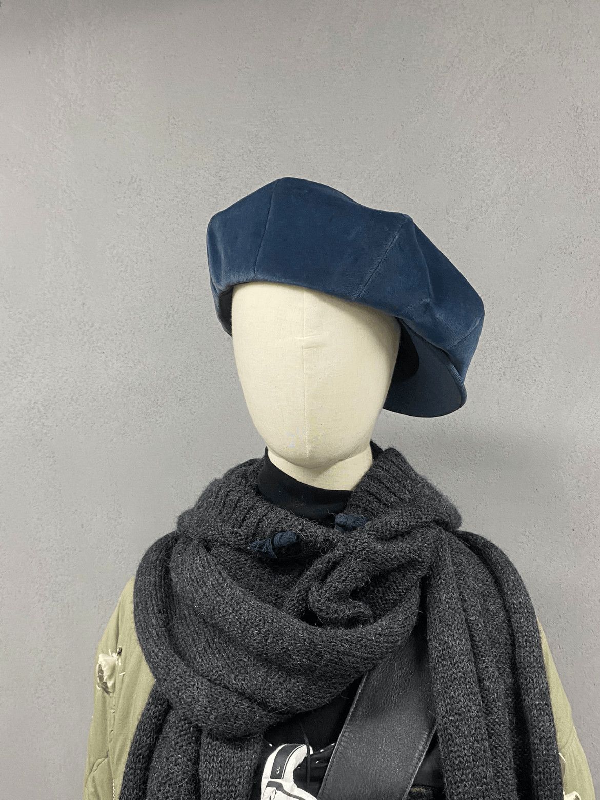 Number (N)ine Number Nine x Niedieck Velvet Octagonal Cap-2505 Size ONE SIZE - 6 Thumbnail