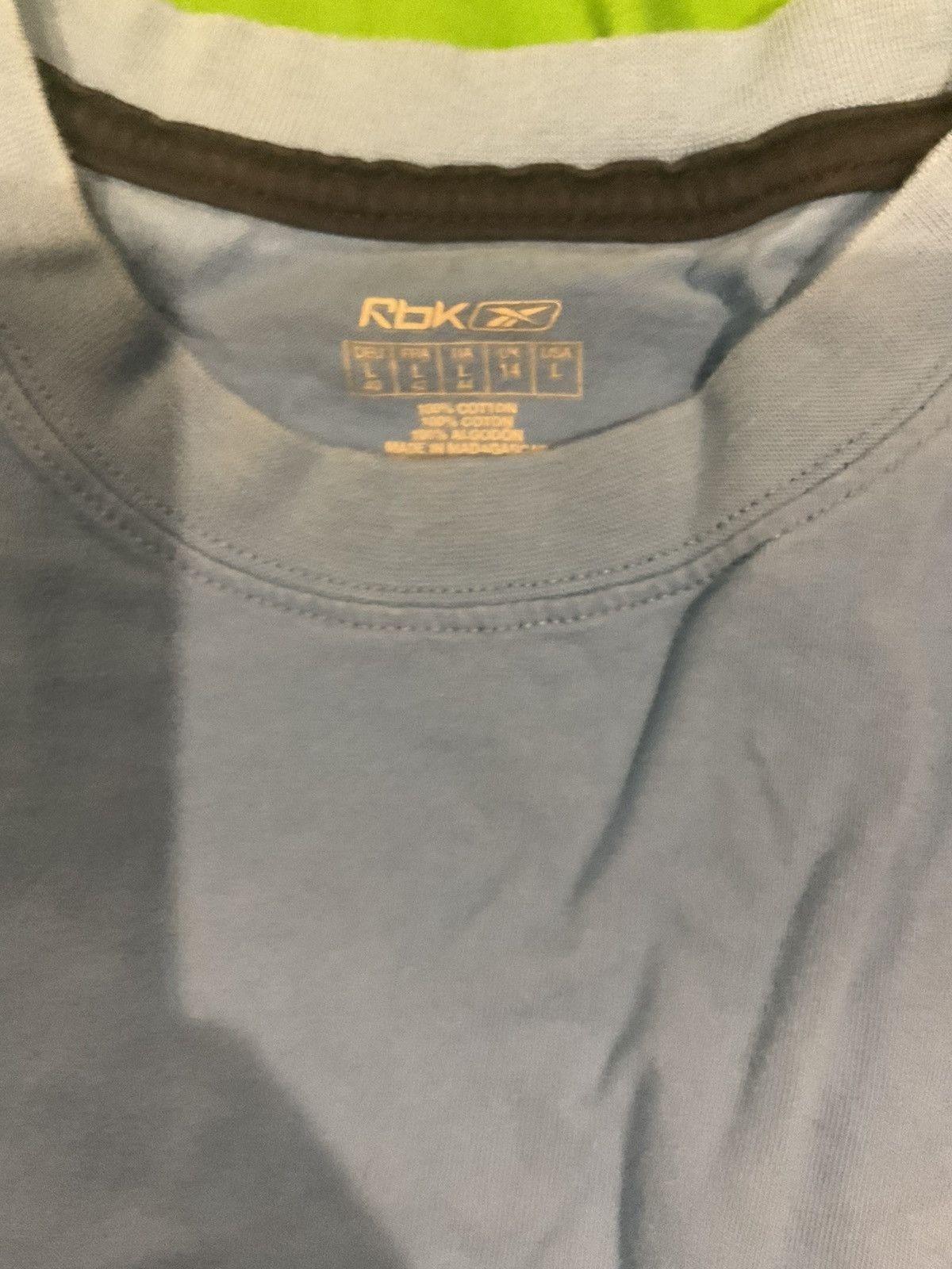 Reebok × Vintage Reebok blue t shirt Size US L / EU 52-54 / 3 - 2 Thumbnail