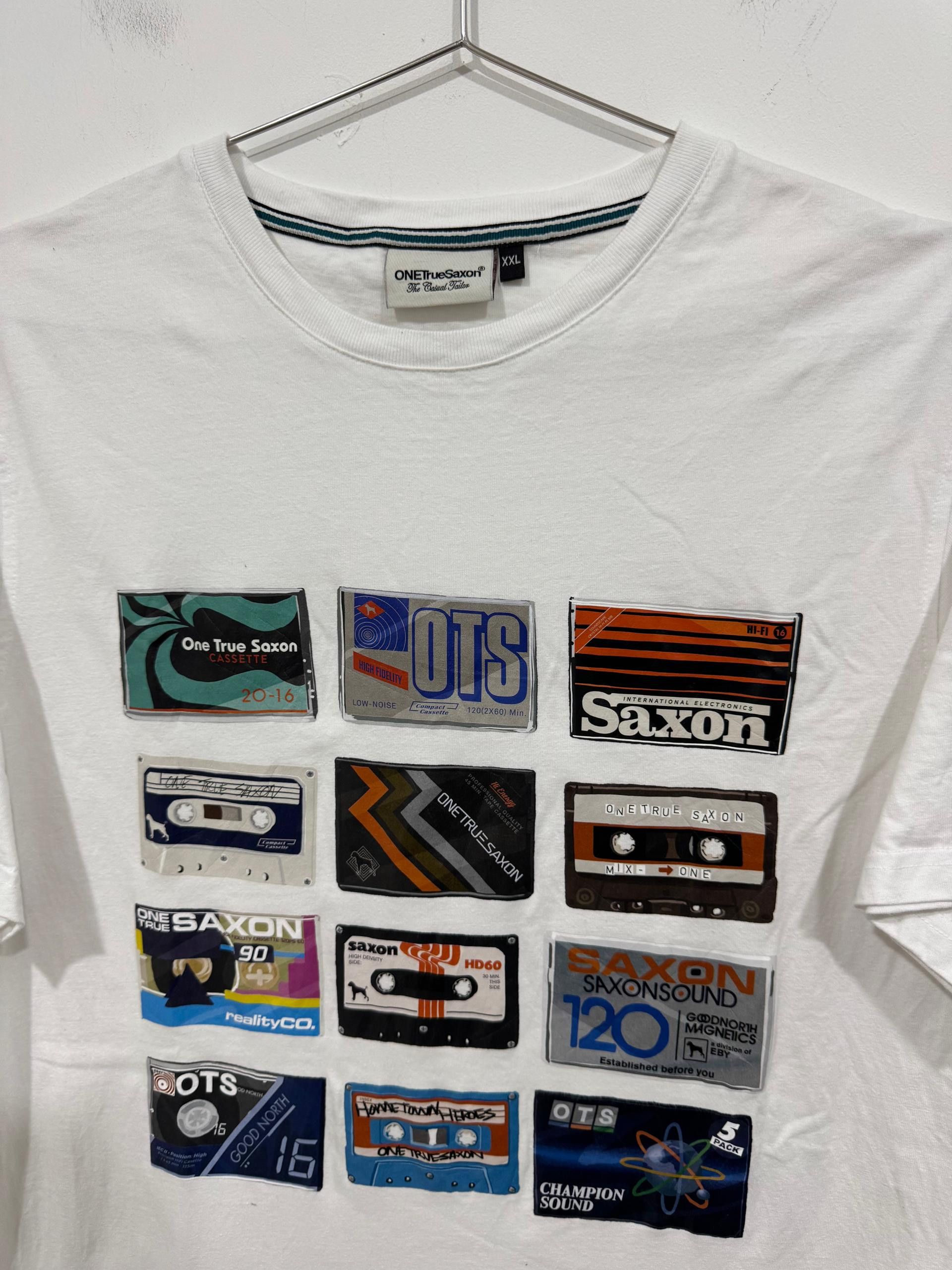Other One True Saxon Cassettes Tee Size US XXL / EU 58 / 5 - 2 Thumbnail