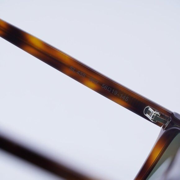 Saint Laurent Paris Saint Laurent SL455 002 Sunglasses Havana Square Frame Size ONE SIZE - 6 Thumbnail