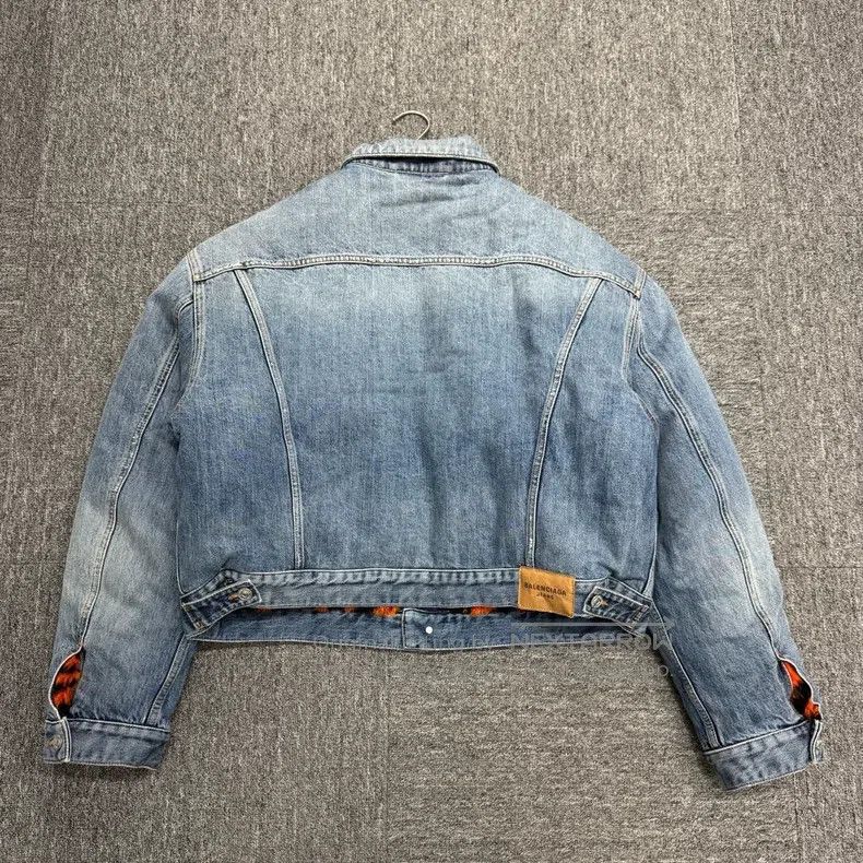 Balenciaga Balenciaga Inner leopard print full-print denim jacket Size XS / US 0-2 / IT 36-38 - 5 Thumbnail