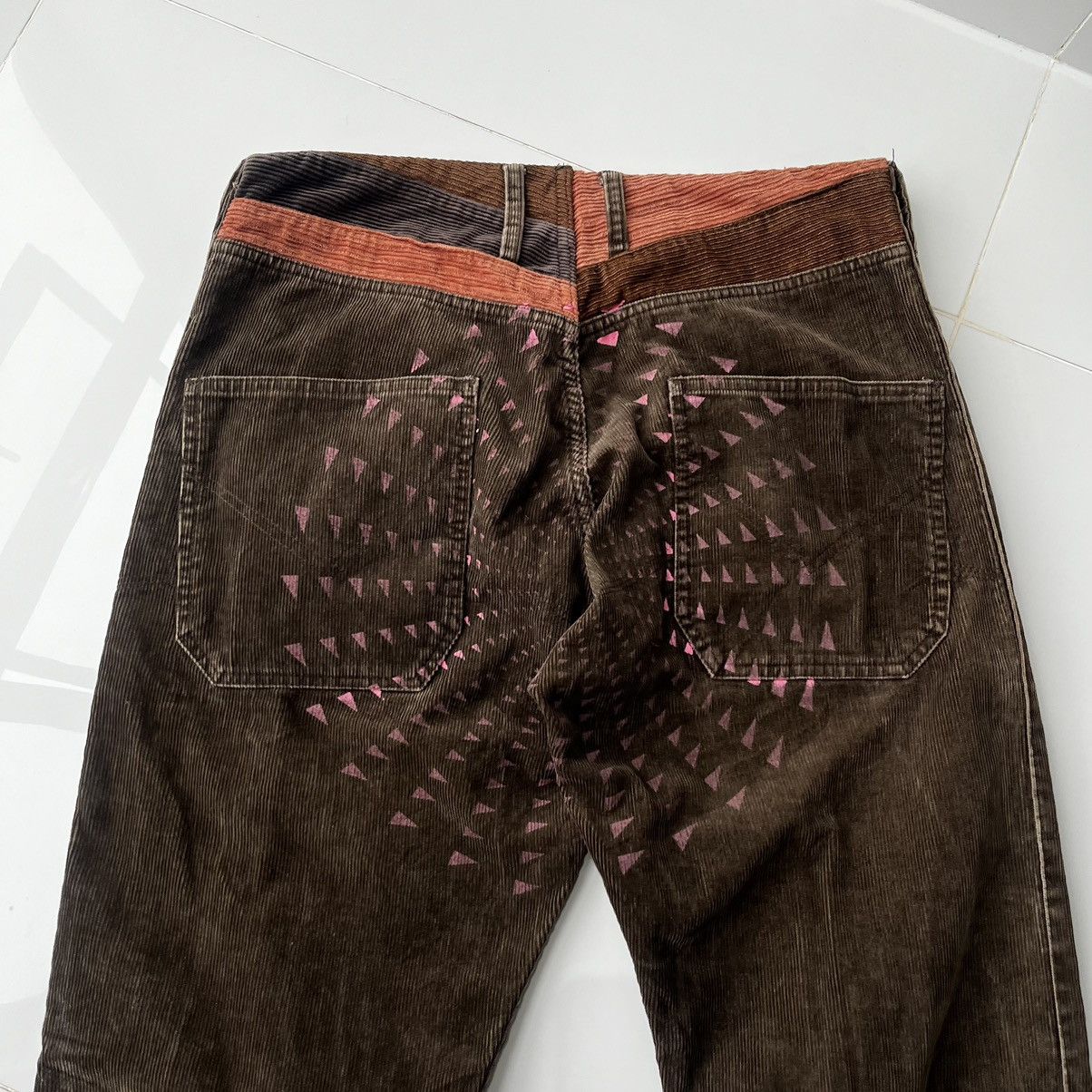Japanese Brand Rebirth to Tabura Rasa Corduroy Pants Size US 32 / EU 48 - 4 Thumbnail