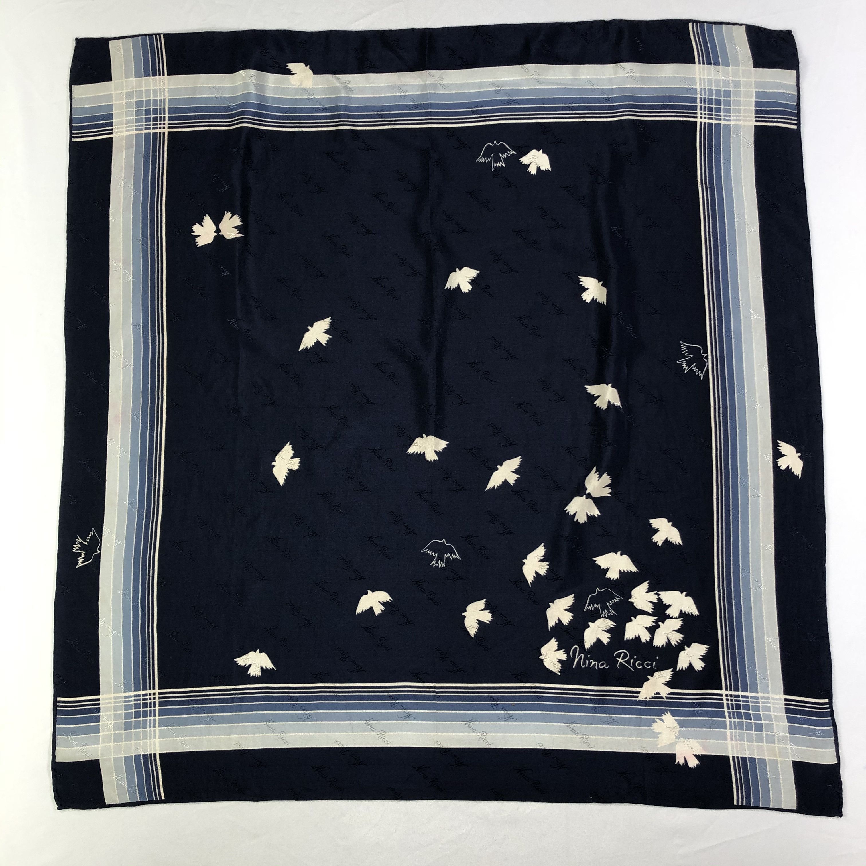 Nina Ricci × Vintage Vintage Nina Ricci Silk Scarf Size ONE SIZE - 2 Thumbnail