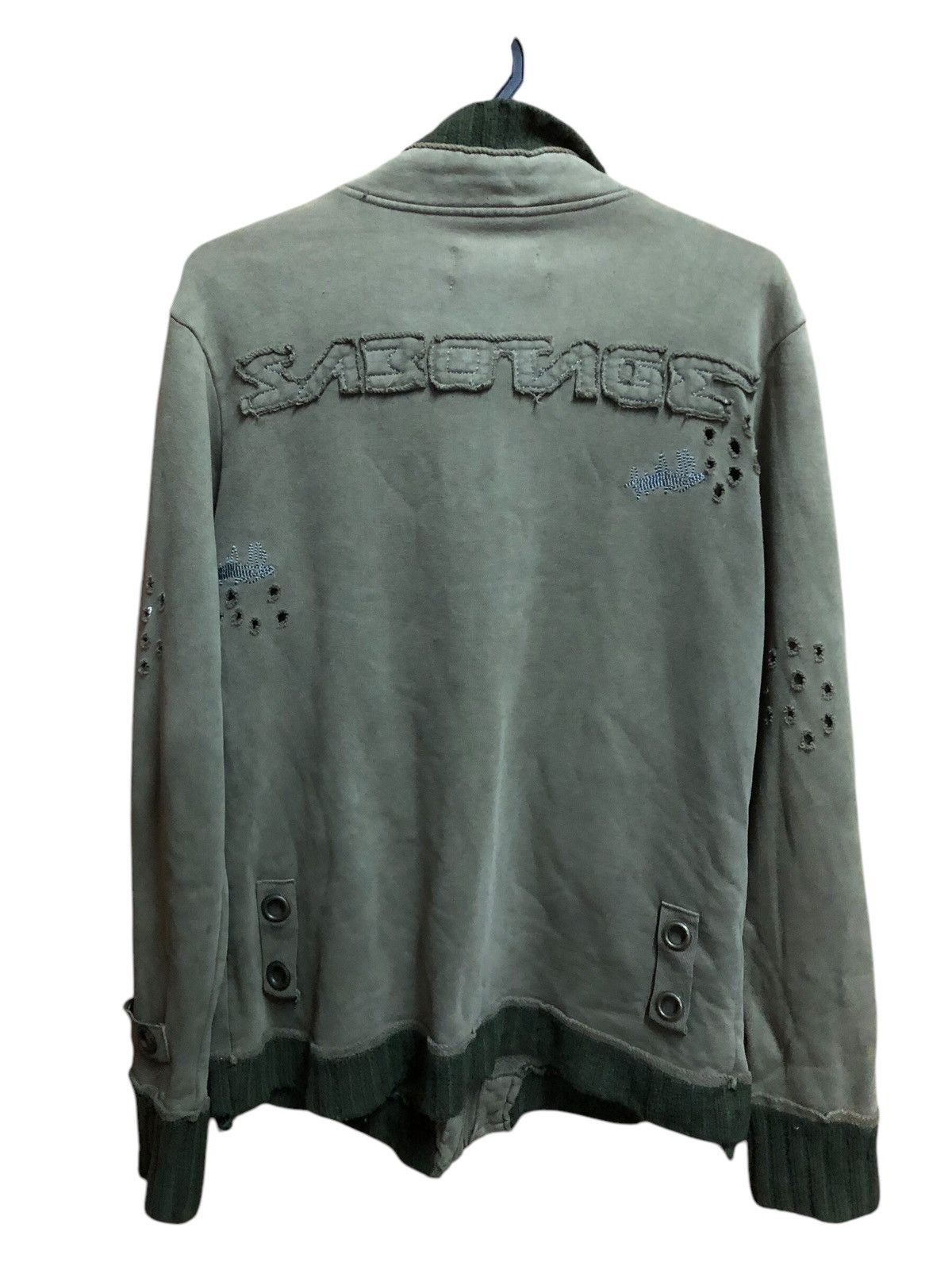 Hysteric Glamour Sabotage Bullet Shot Sashiko Stitch Sweater Size US S / EU 44-46 / 1 - 2 Thumbnail