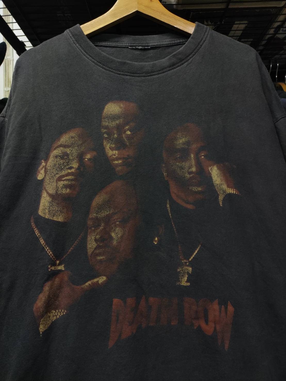 Rap Tees Vtg 00's Death Row Records Tupac,Snoop,Dogg,Dr.Dre,Suge Size US XXL / EU 58 / 5 - 1 Thumbnail