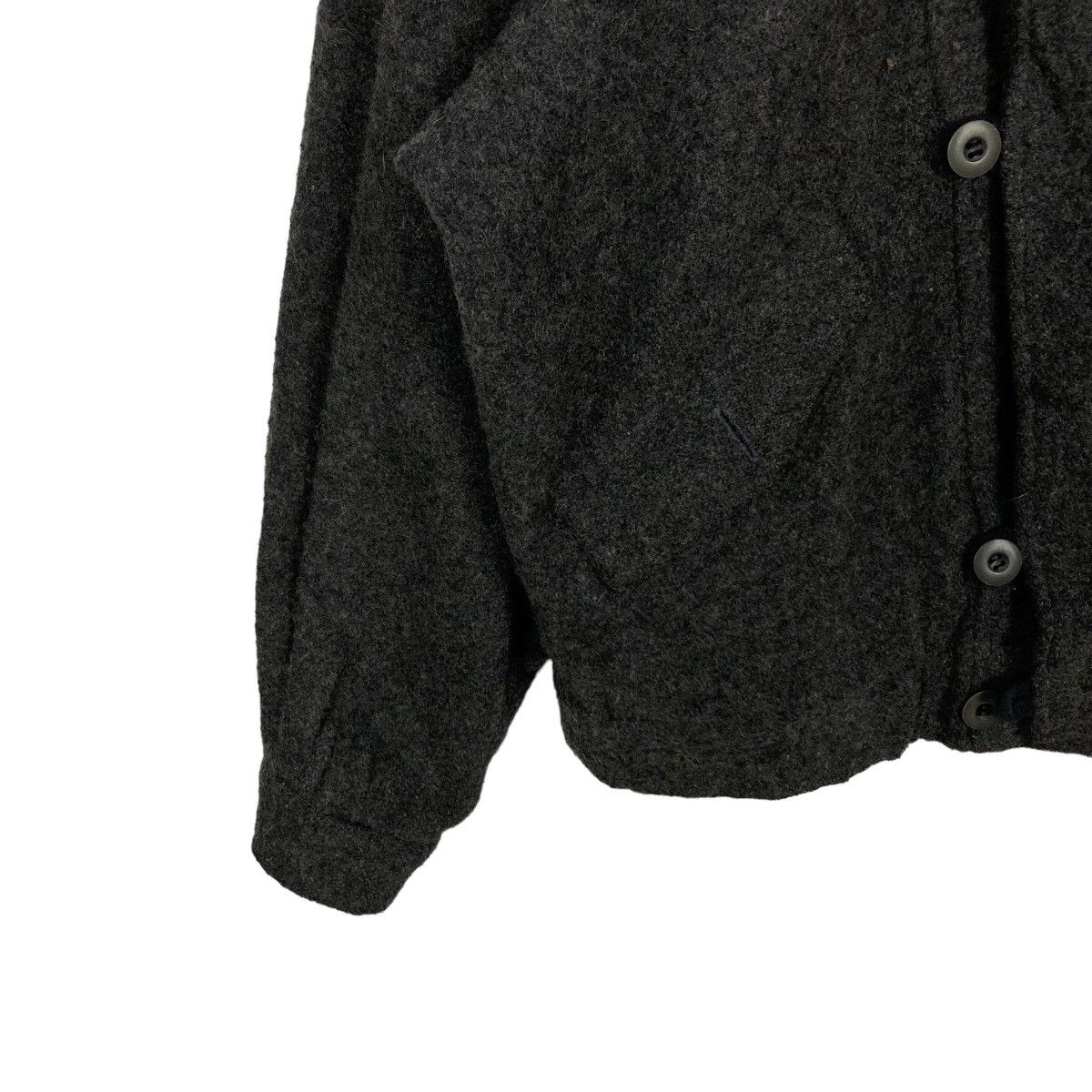 Japanese Brand VINTAGE WOOL BOMBER JACKET JAPAN ISSEY MIYAKE DESIGN Size US M / EU 48-50 / 2 - 3 Thumbnail