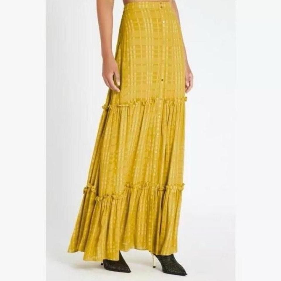 Other ✨ Sold Out Sass & Bide Mustard Maxi Skirt ✨ Size 30" / US 8 / IT 44 - 1 Thumbnail