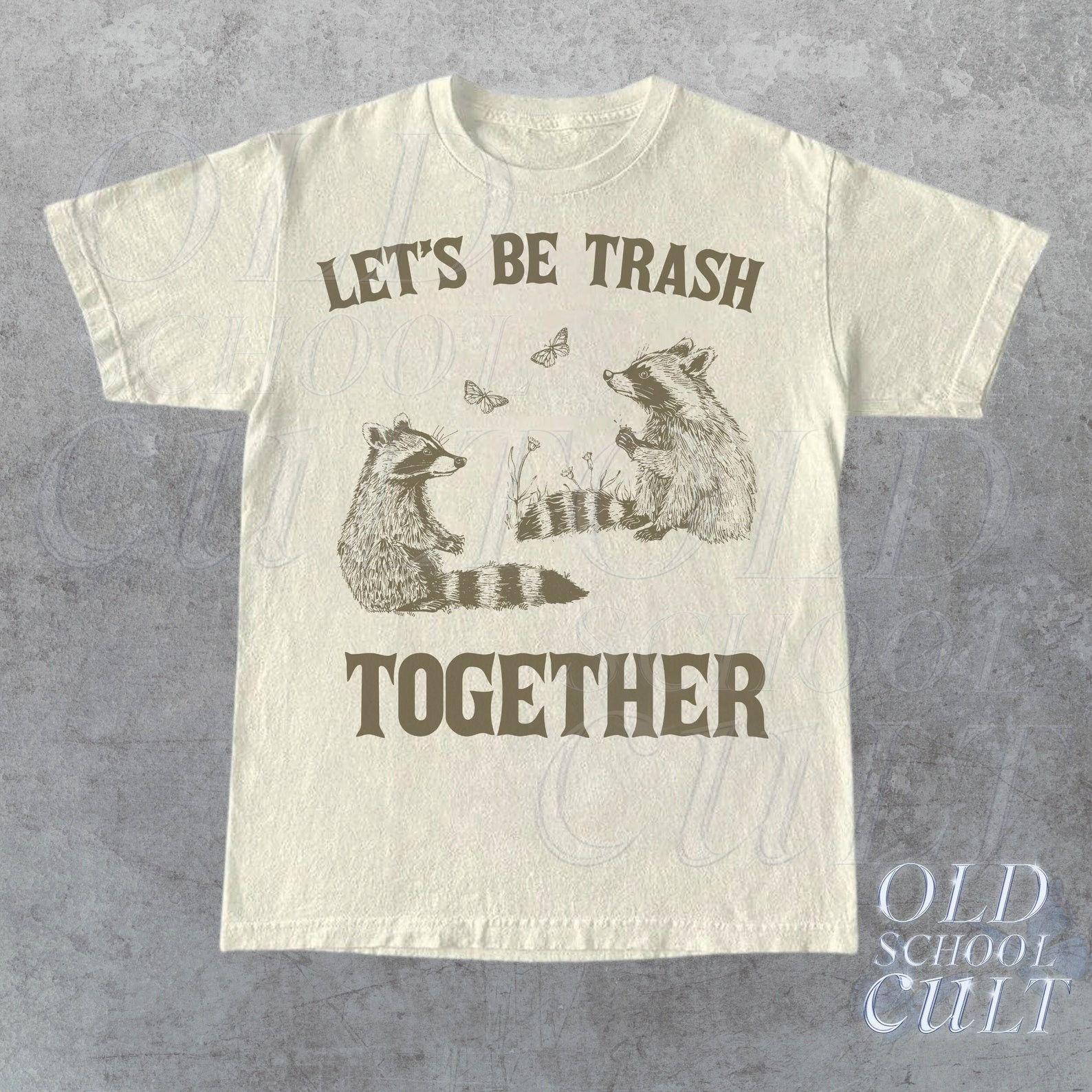 The Unbranded Brand Lets Be Trash Together Retro T-Shirt Size US M / EU 48-50 / 2 - 2 Thumbnail