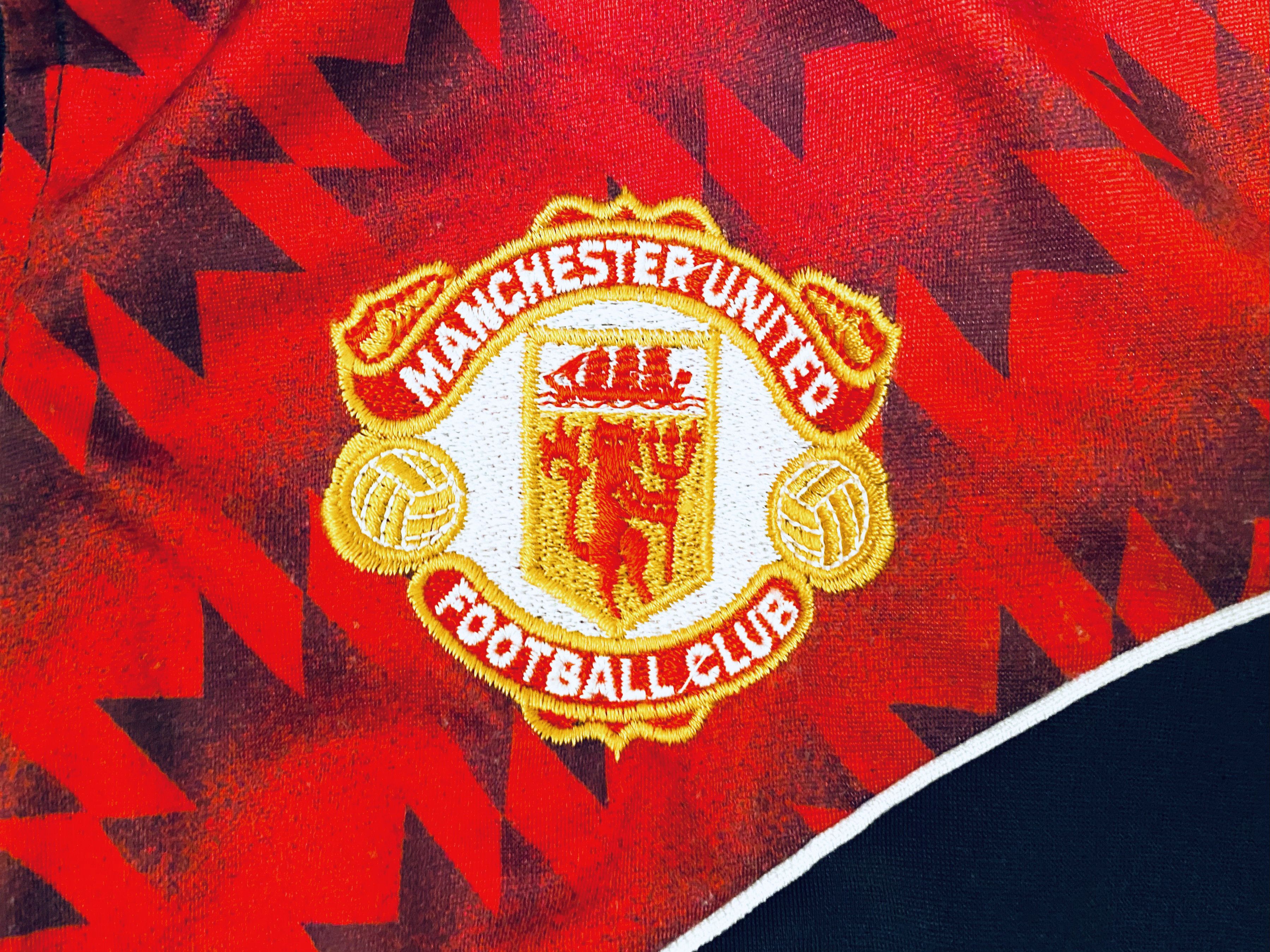 Adidas Manchester United Track / Training Jacket 1990 1992 Size US S / EU 44-46 / 1 - 5 Thumbnail