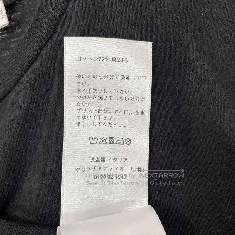 Dior Dior Summer Black Graphic Short Sleeve T. Size XS / US 0-2 / IT 36-38 - 8 Thumbnail