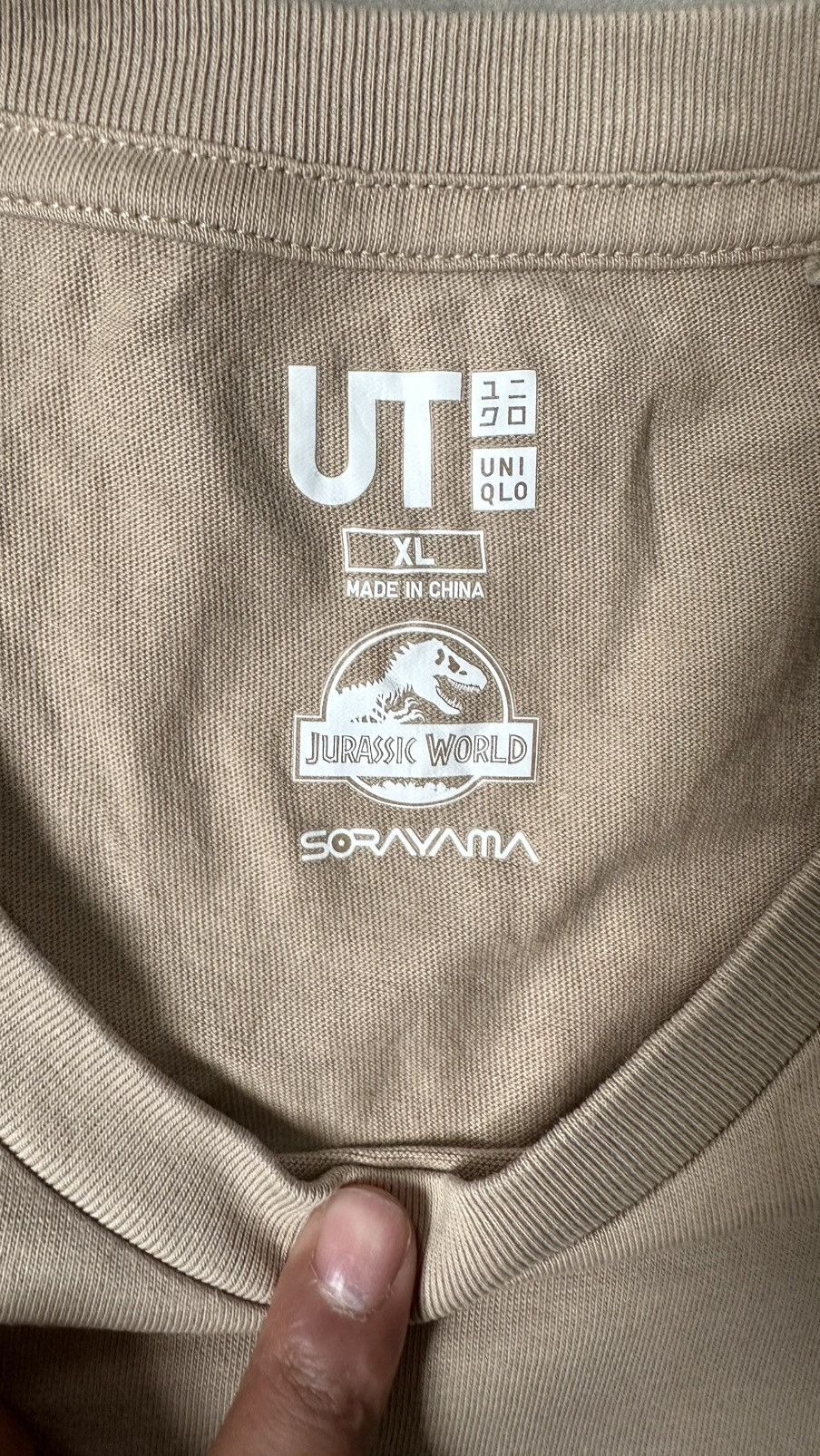 Club Sorayama UNIQLO JURASSIC PARK SORAYAMA TEE Size US XL / EU 56 / 4 - 5 Thumbnail