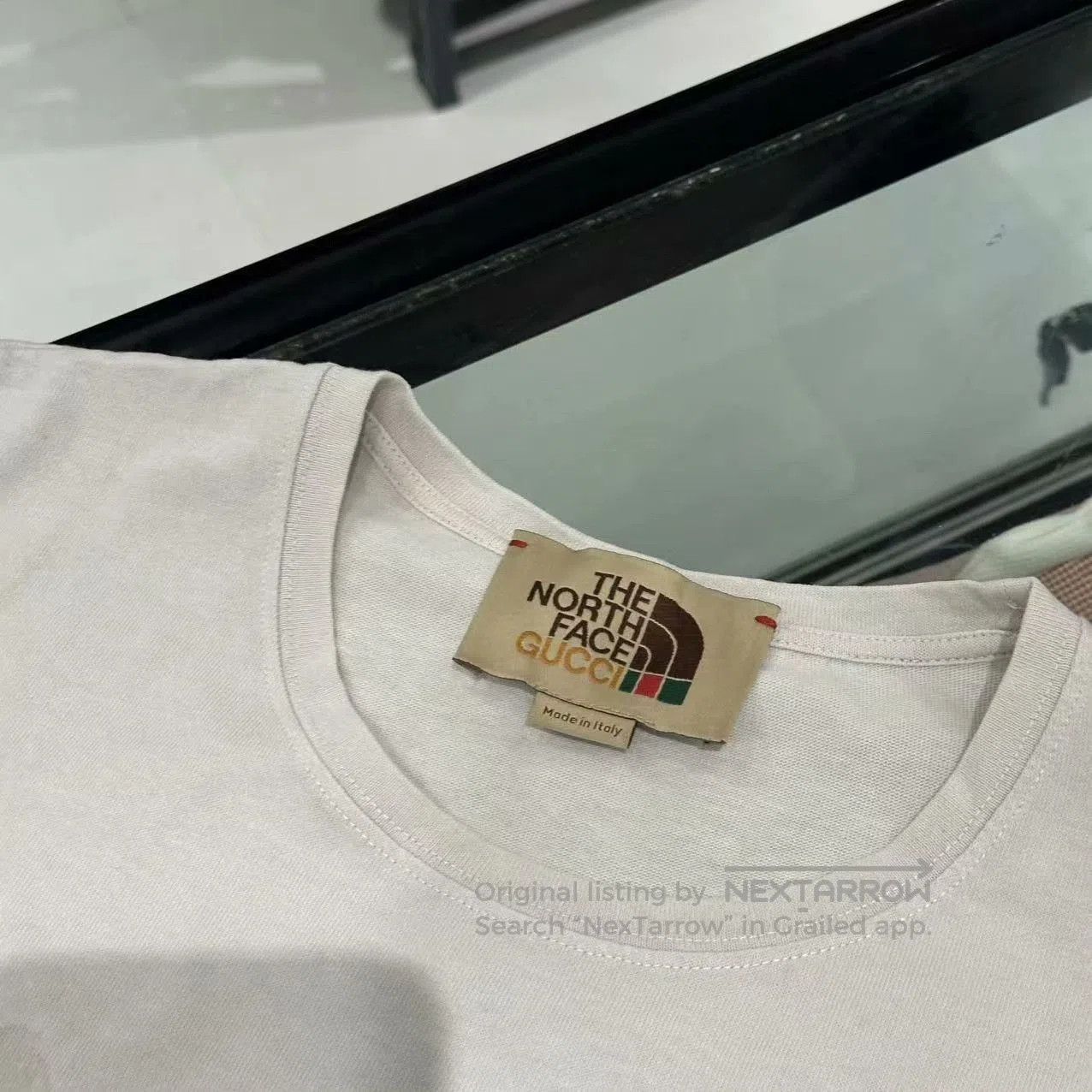 Gucci Gucci x The North Face Collaboration T-shirt. Size US XL / EU 56 / 4 - 4 Thumbnail