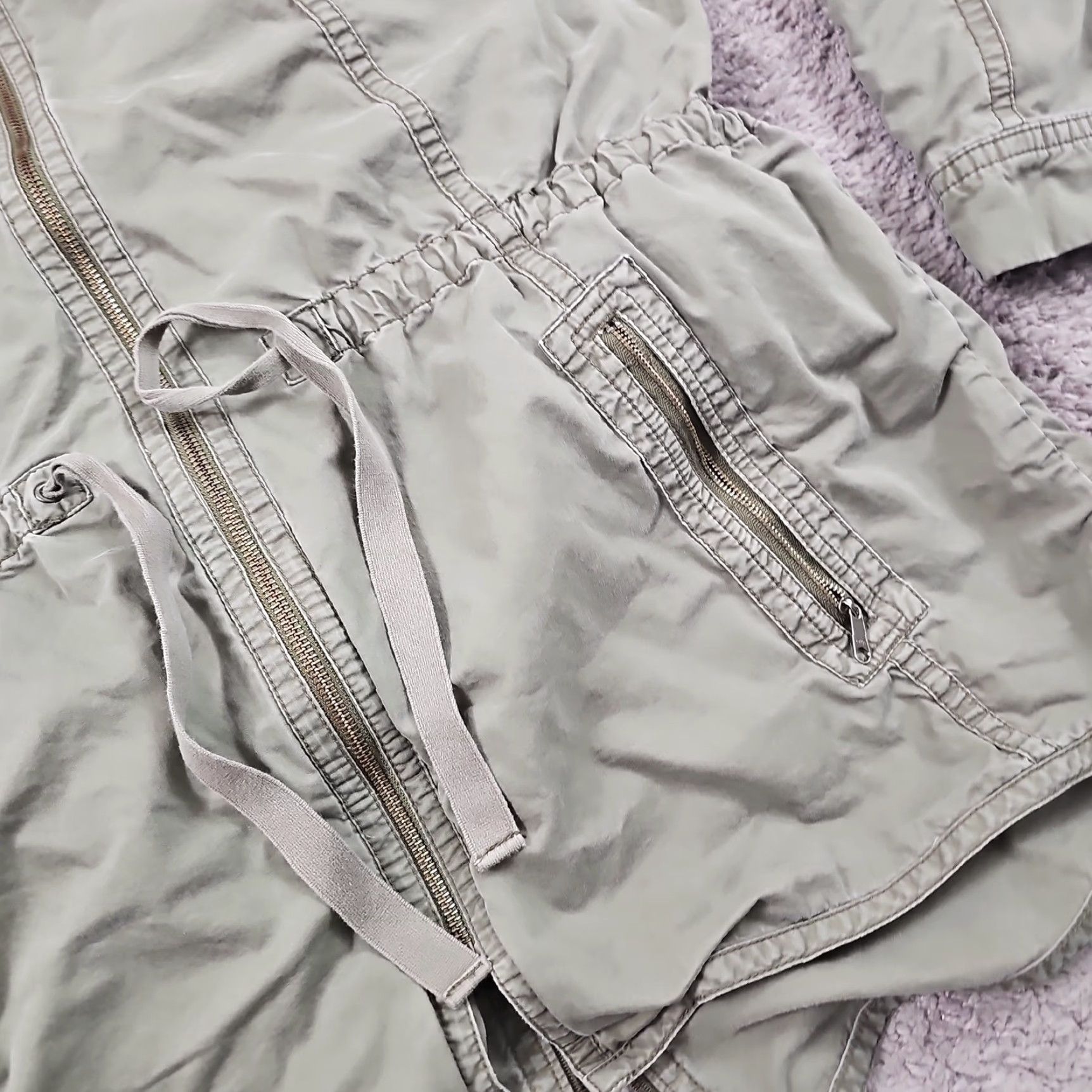 Gap Gap Jacket Womens XL Green Hooded Lined Pockets Zip Fall Womens Size XL / US 12-14 / IT 48-50 - 3 Thumbnail