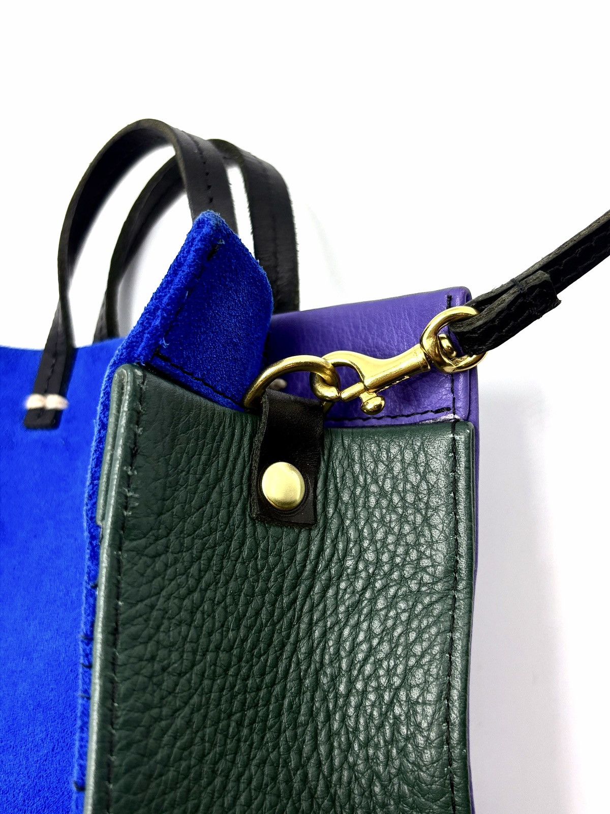 Other Clare V. Colorblock Leather Tote Size ONE SIZE - 7 Thumbnail