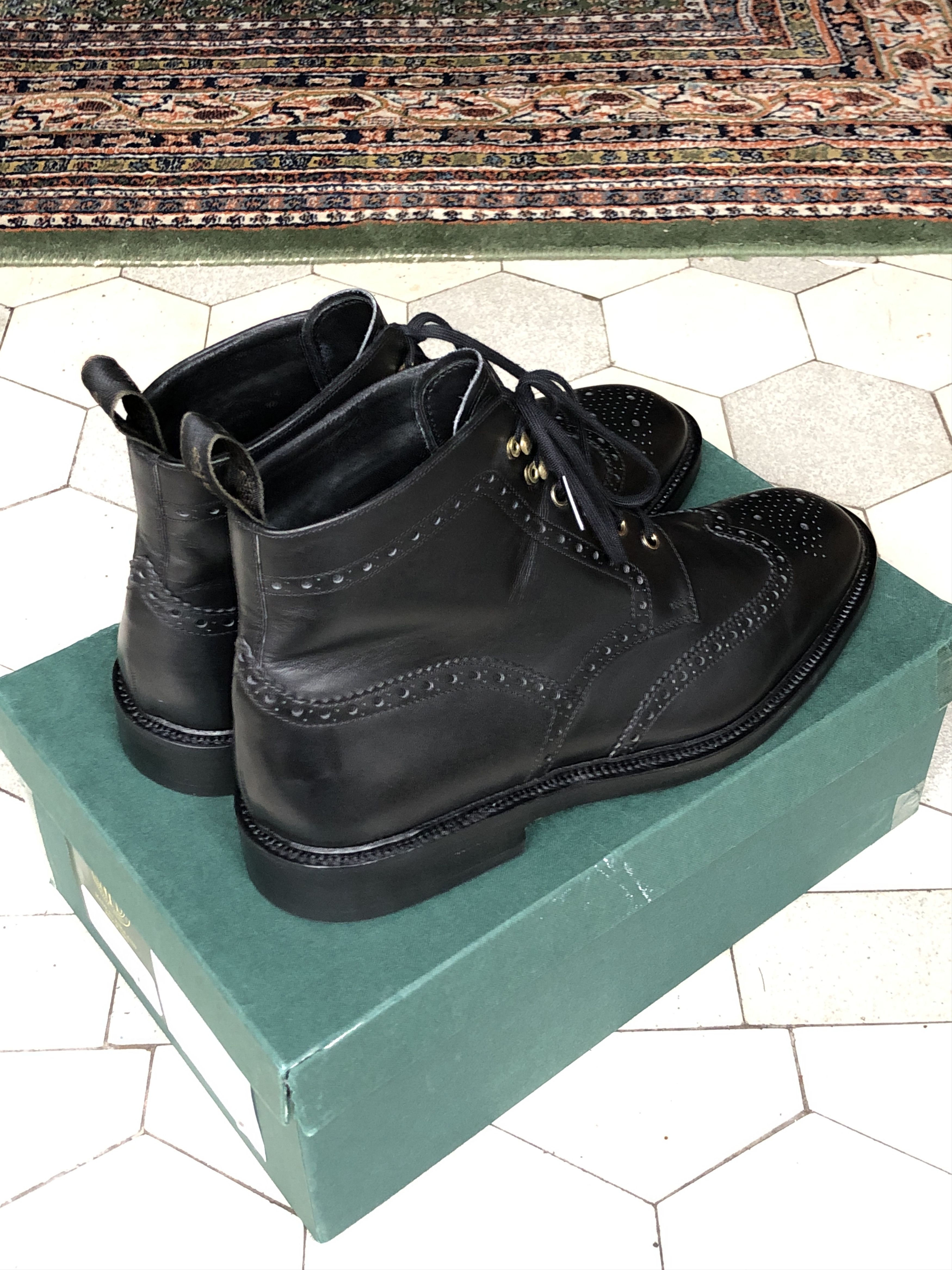 Loake Loake "Burford 2" brogue boots customised UK 10 Size US 11 / EU 44 - 6 Thumbnail