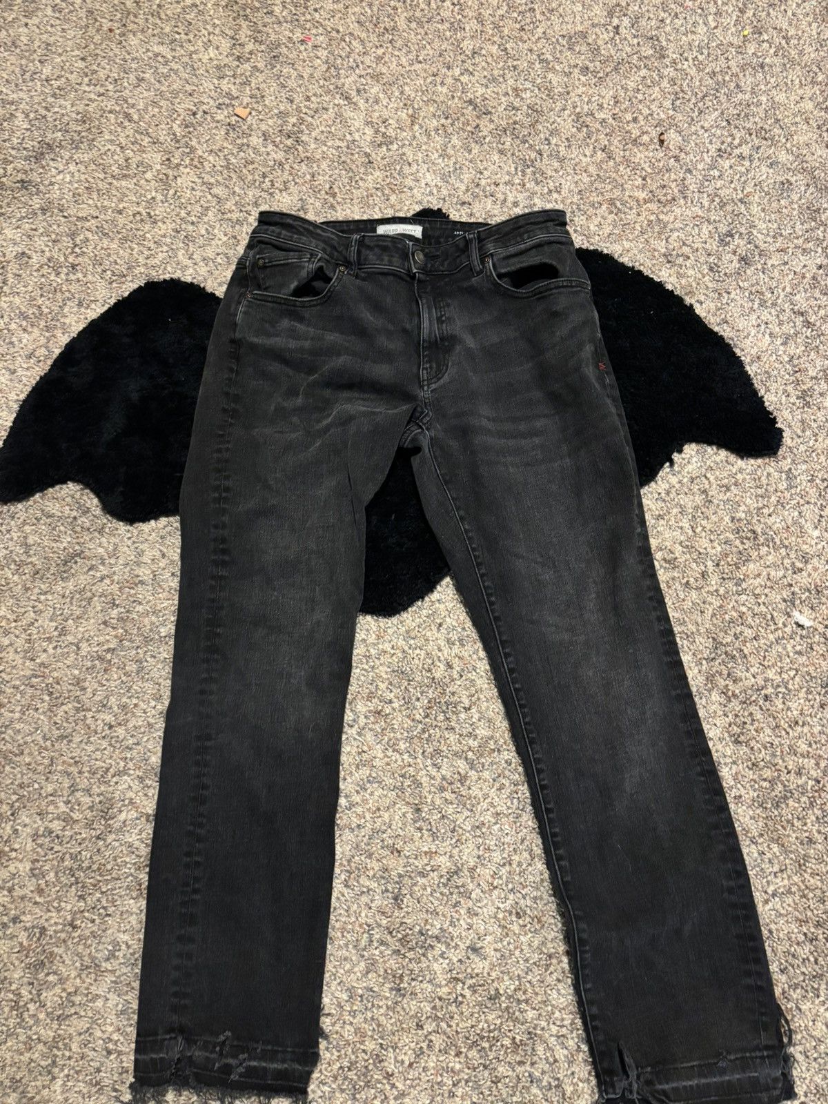 Vintage baggy denim y2k pants Size US 34 / EU 50 - 1 Thumbnail