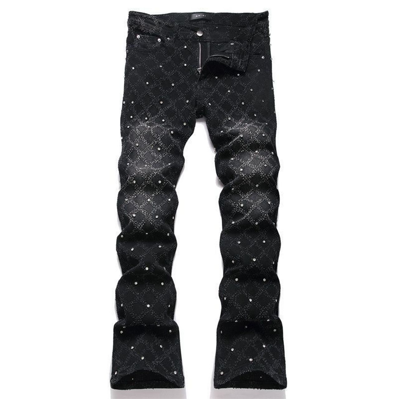Vintage Micro trumpet starry jeans, light luxury jeans Size US 34 / EU 50 - 2 Thumbnail