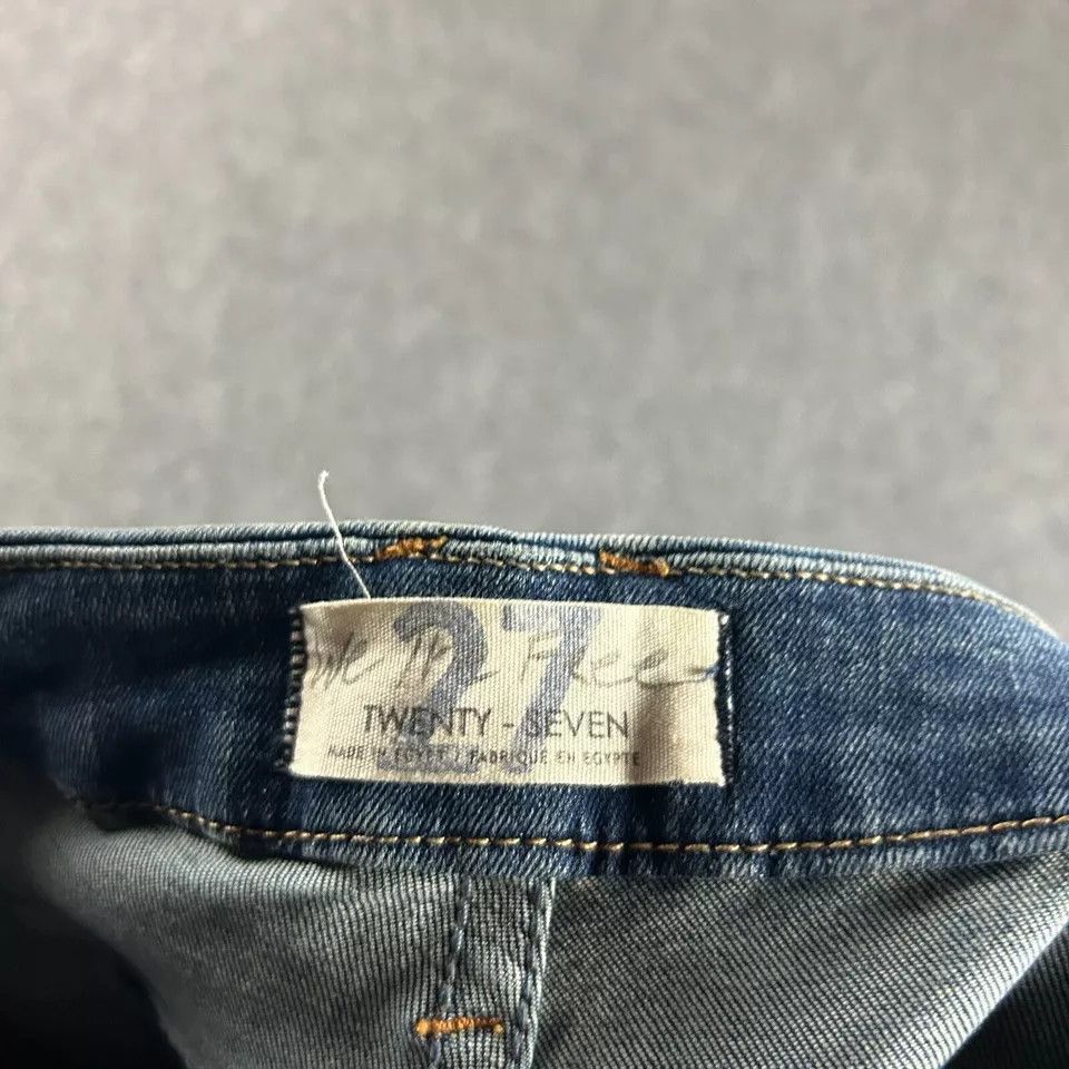 Other We The Free Jeans Womens 27 Denim Skinny Ankle Stretch Size 27" / US 4 / IT 40 - 6 Thumbnail