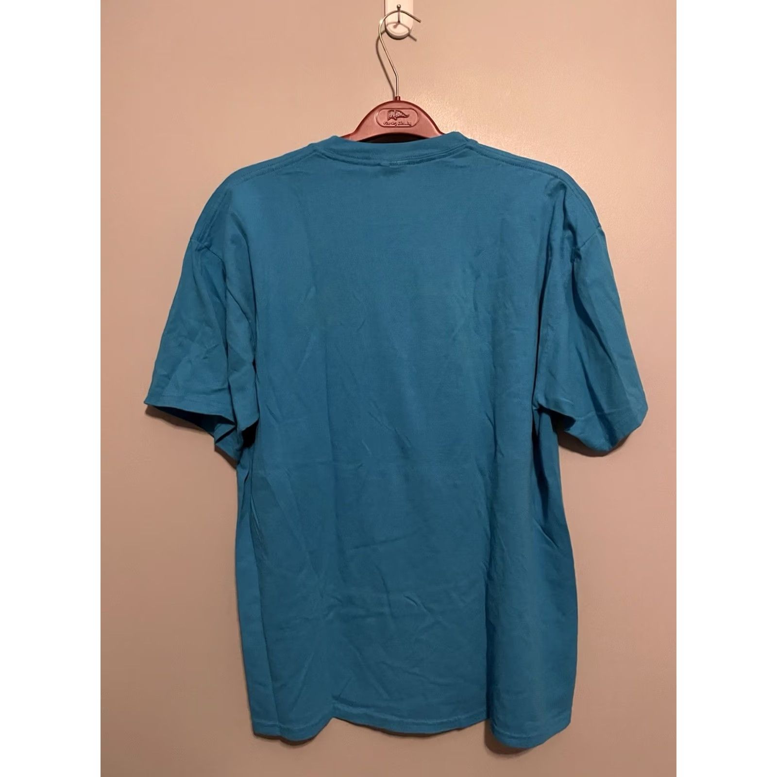 Jerzees VINTAGE United World Cultures Festival Blue Art T-Shirt Mens XL White 90s Retro Vintage Jerzees Crew Neck Short Sleeve Cotton B443 Size US XL / EU 56 / 4 - 5 Thumbnail