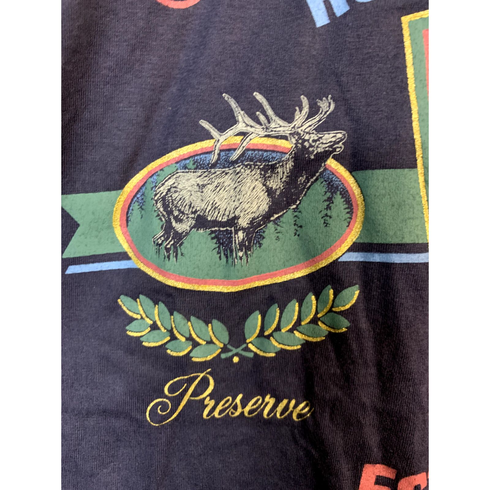 Jerzees Vintage Rocky Mountains Shirt Estes Park Tee VTG 1993 Large Size US L / EU 52-54 / 3 - 5 Thumbnail