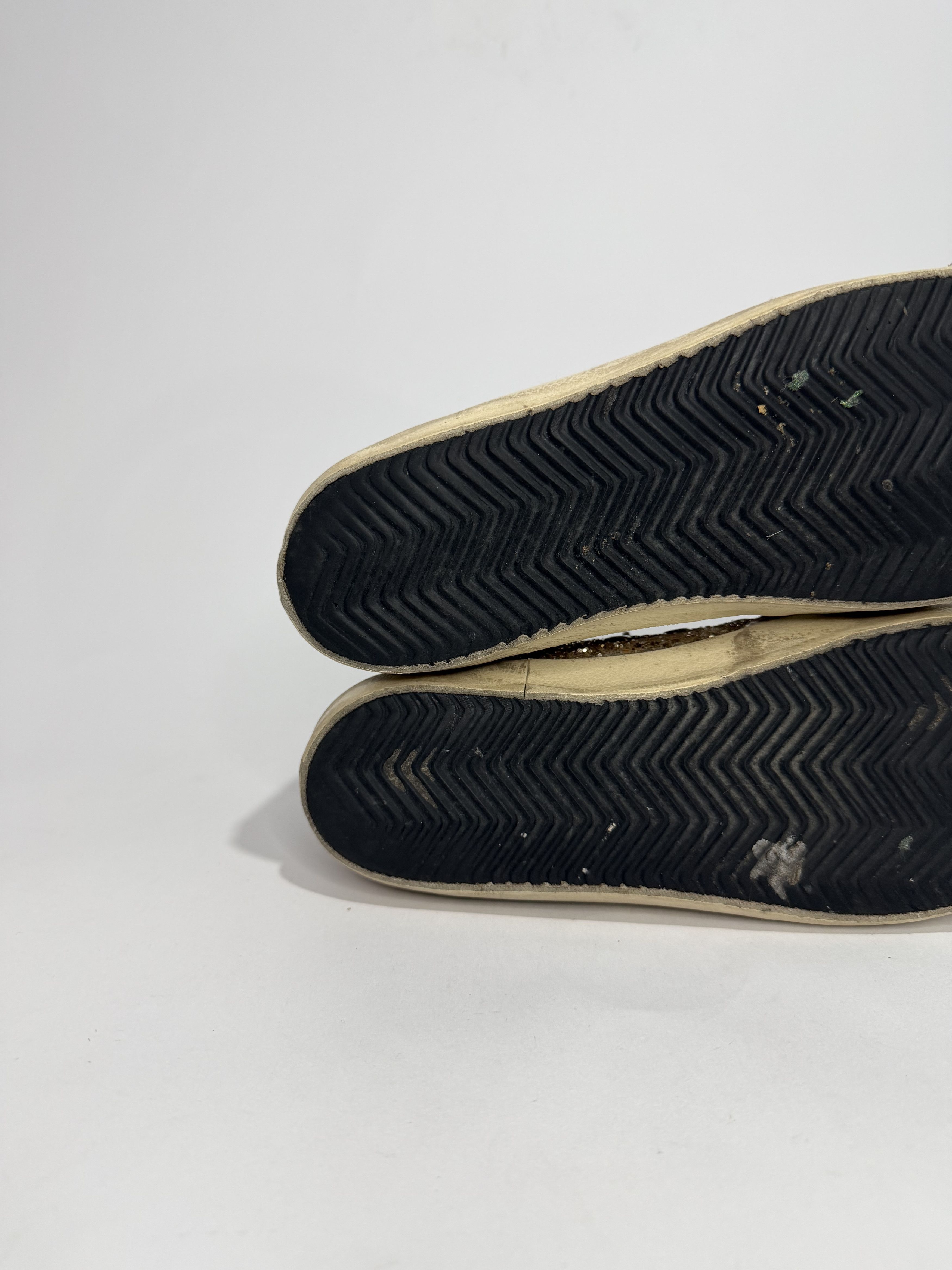 Golden Goose Golden Goose Metallic Gold Glitter Superstar Sneakers Size US 8 / EU 41 - 7 Thumbnail