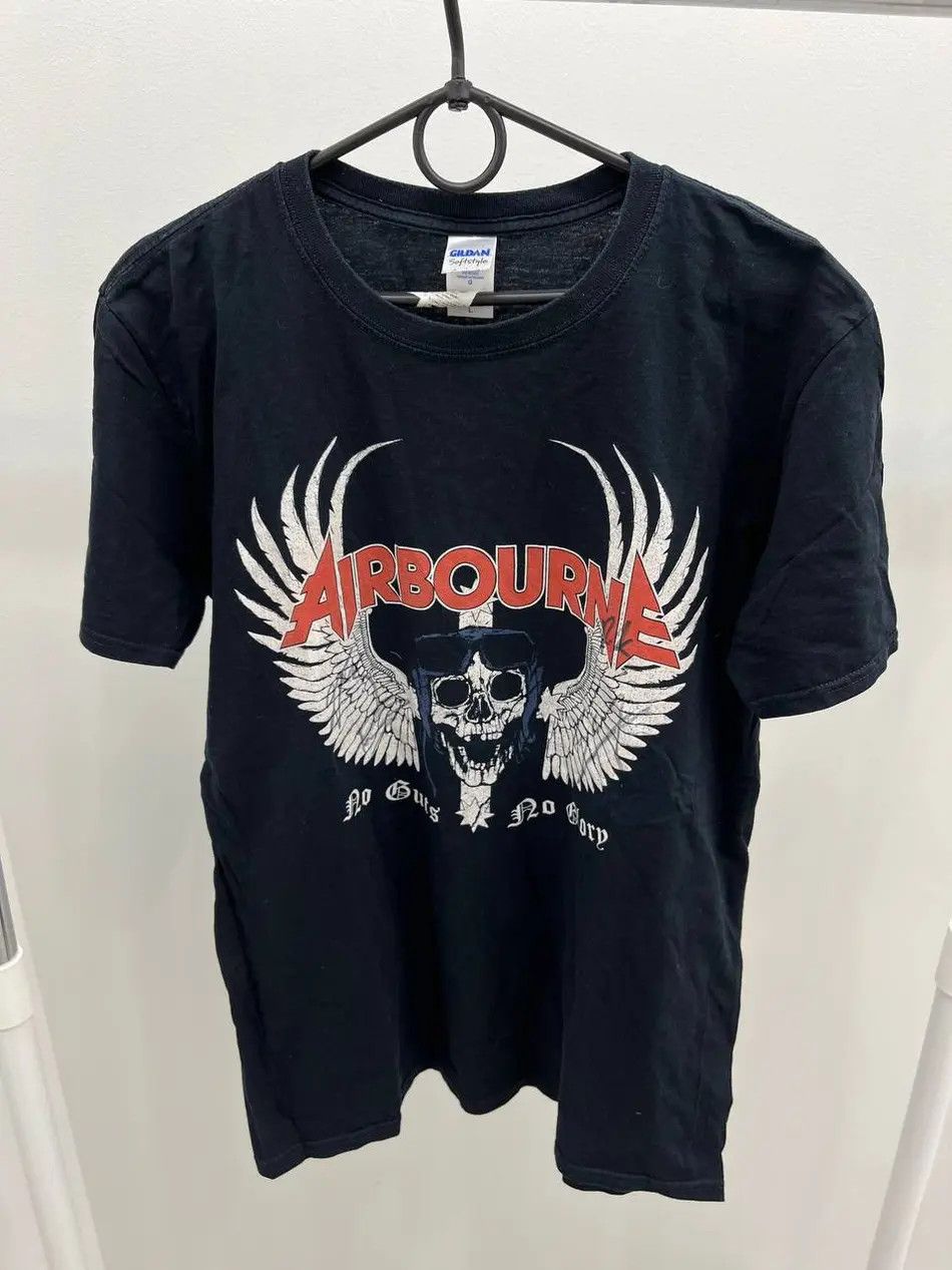 Band Tees Airborne Singned No Guts No Glory T-shirt Tee Size US L / EU 52-54 / 3 - 1 Thumbnail