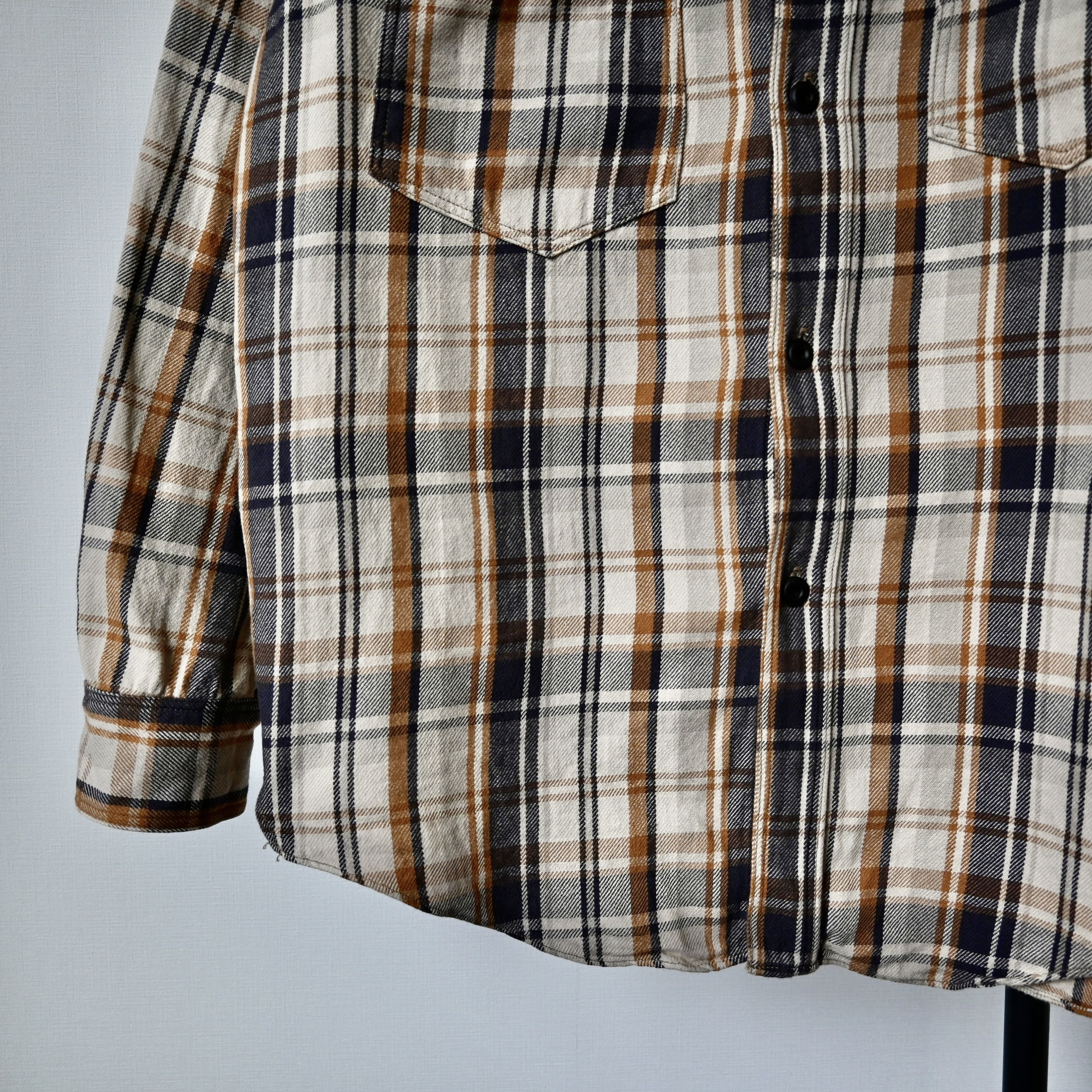Freewheelers UNION SPECIAL OVERALLS plaid cotton work shirt made in Japan Size US XL / EU 56 / 4 - 8 Thumbnail
