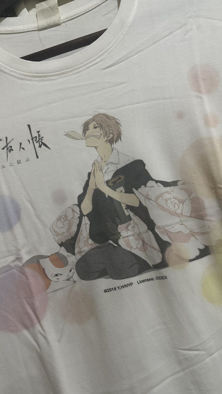 Anime Very Rare Anime Natsume Yuujinchou Movie Promo Tshirt Size US L / EU 52-54 / 3 - 4 Thumbnail