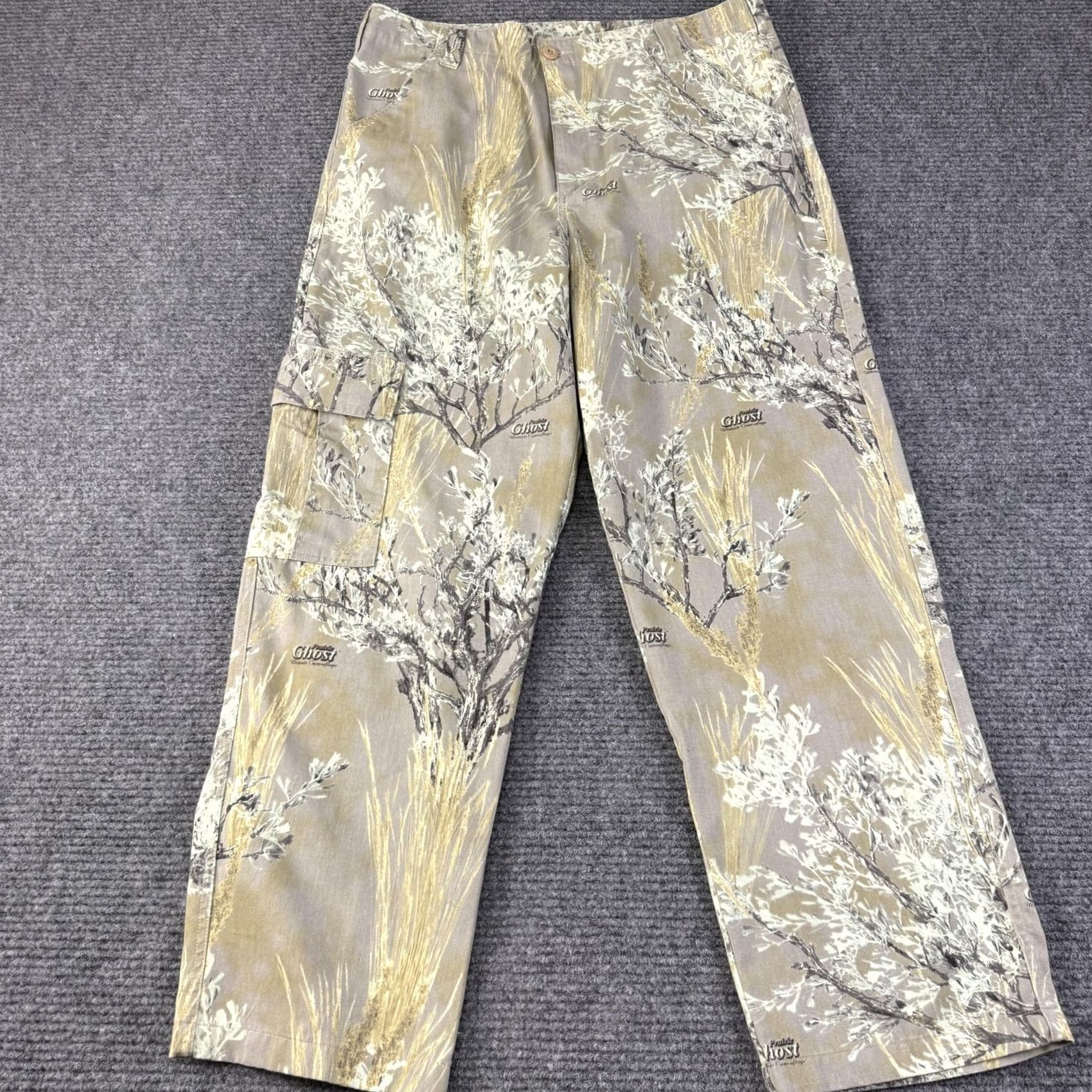 Vintage Frontier Legend Prairie Ghost Camo Hunting Shirt Pants 2 Piece Mens Large Brown Size US L / EU 52-54 / 3 - 4 Thumbnail
