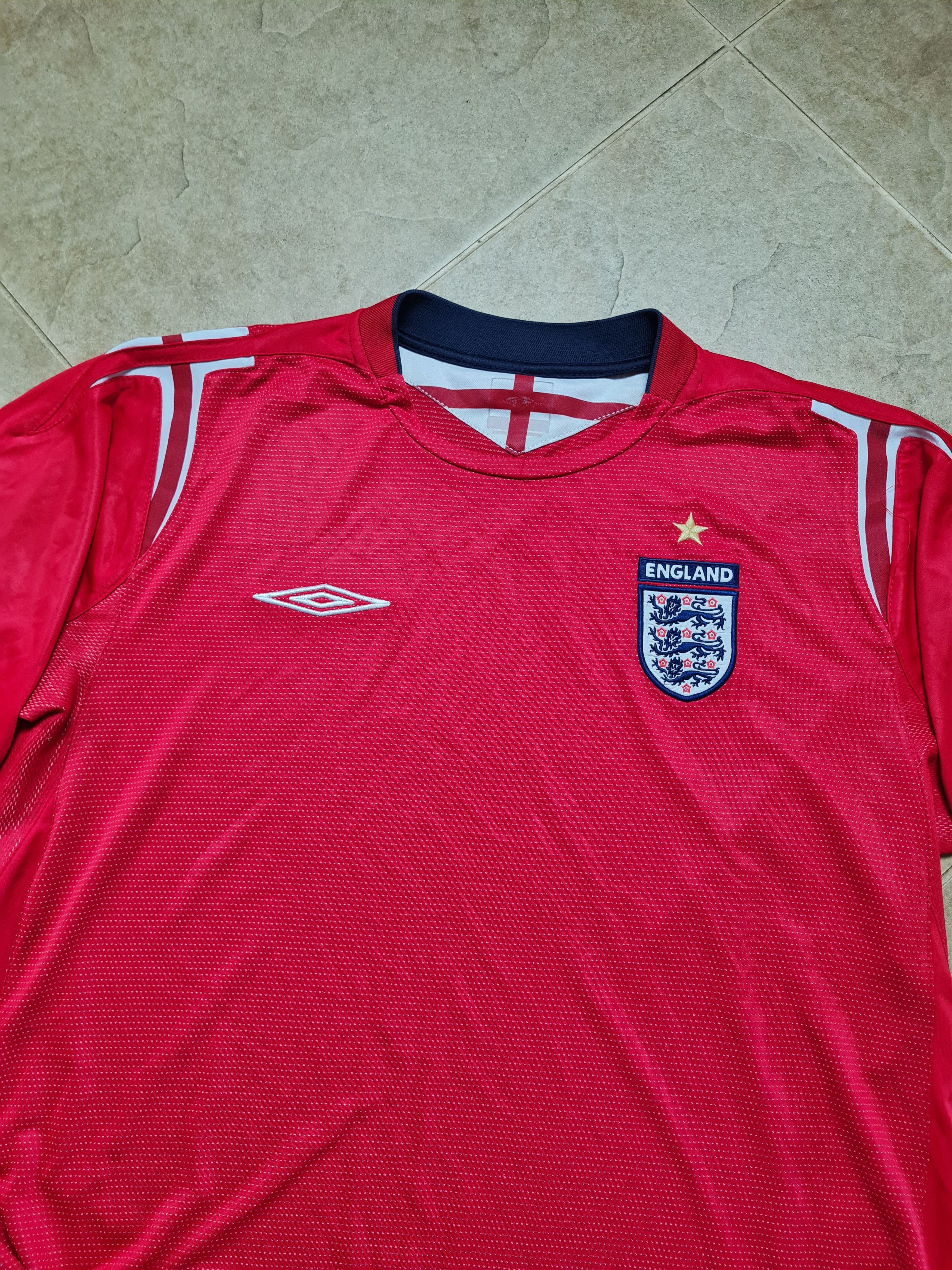 Umbro Soccer Shirt England Umbro 2004/05 Away Football Jersey Kit Size US L / EU 52-54 / 3 - 10 Thumbnail