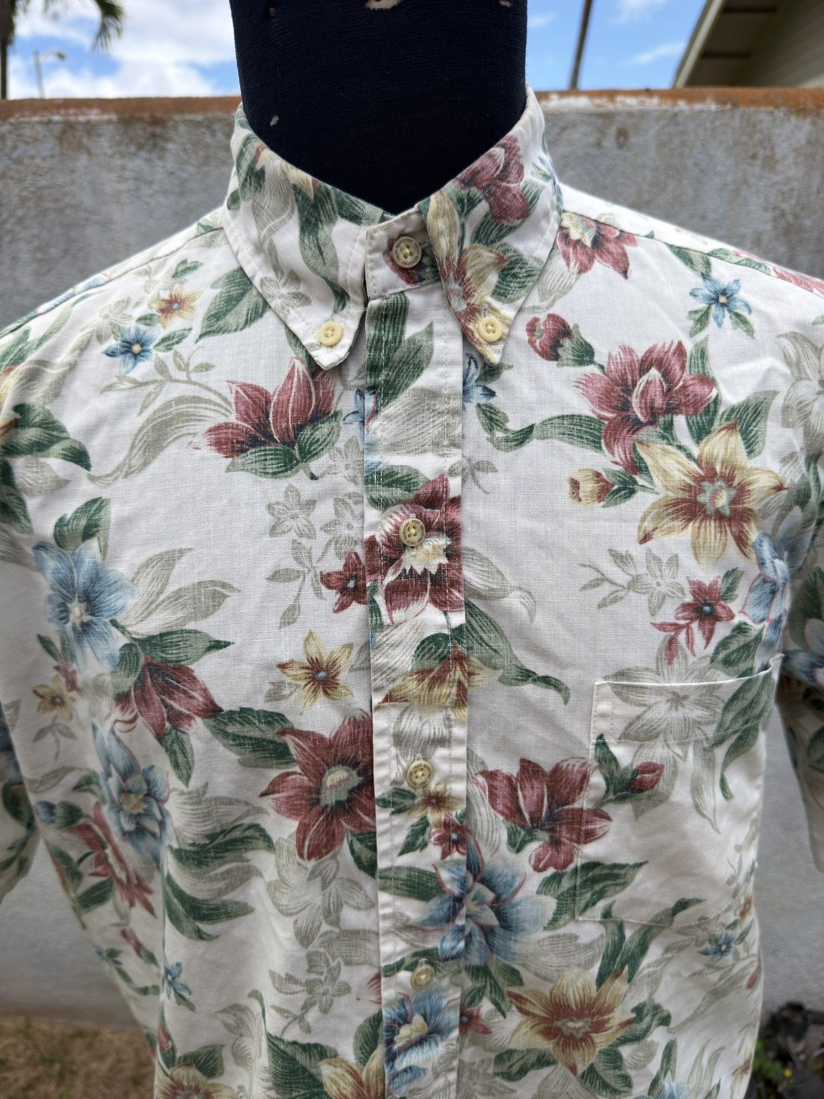 Reyn Spooner PreOwned Reyn Spooner Hawaiian Print Multicolored Men's M Size US M / EU 48-50 / 2 - 3 Thumbnail