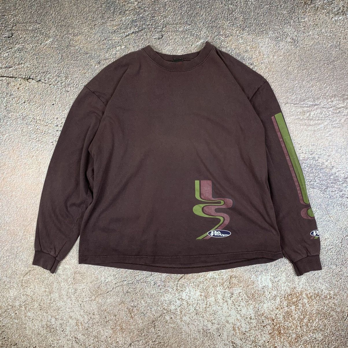 No Fear No Fear 1996 Vintage Long Sleeve Made in USA Size US XL / EU 56 / 4 - 1 Thumbnail