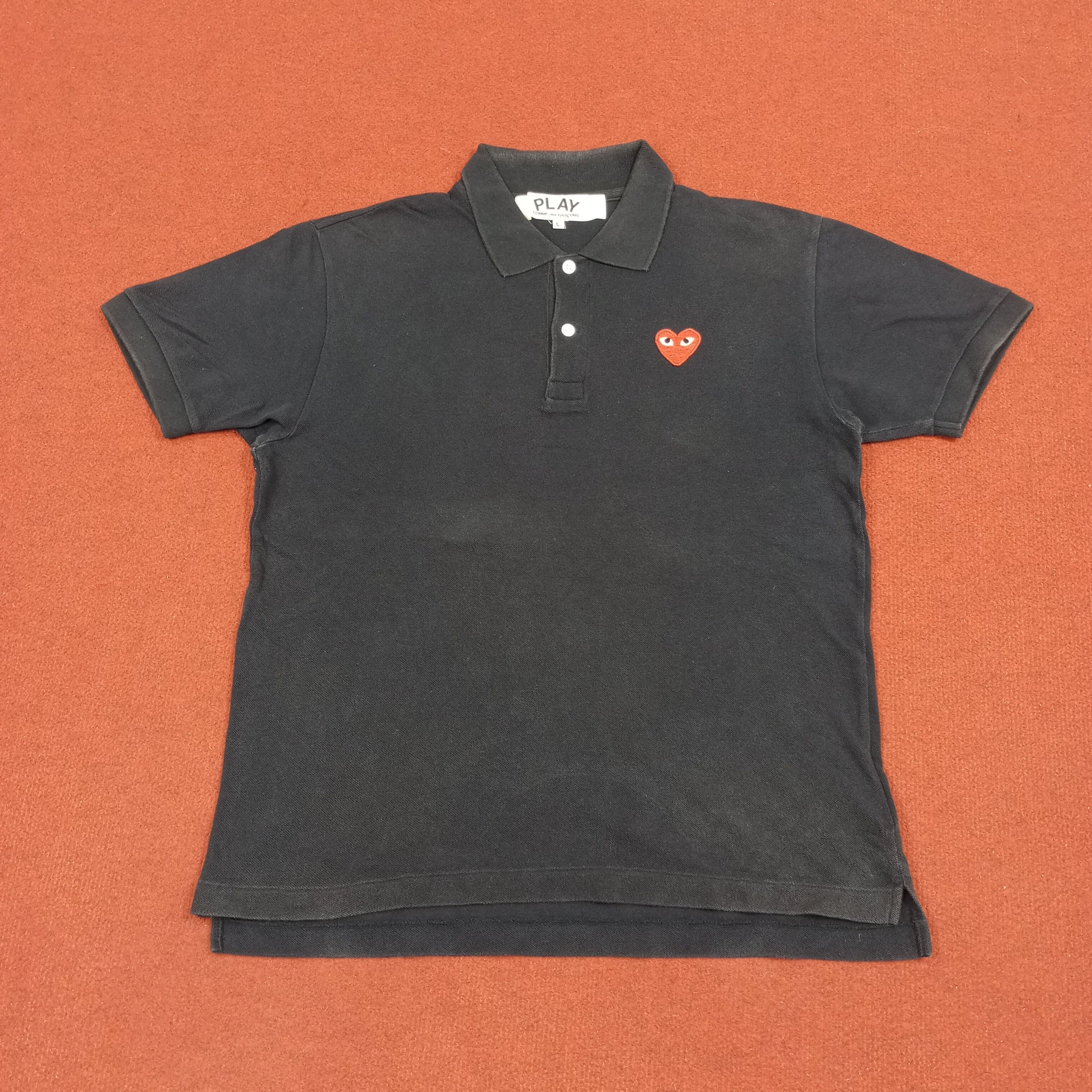Comme des Garcons Comme Des Garcons Play Japanese Fashion Brand Polos Size US M / EU 48-50 / 2 - 1 Thumbnail