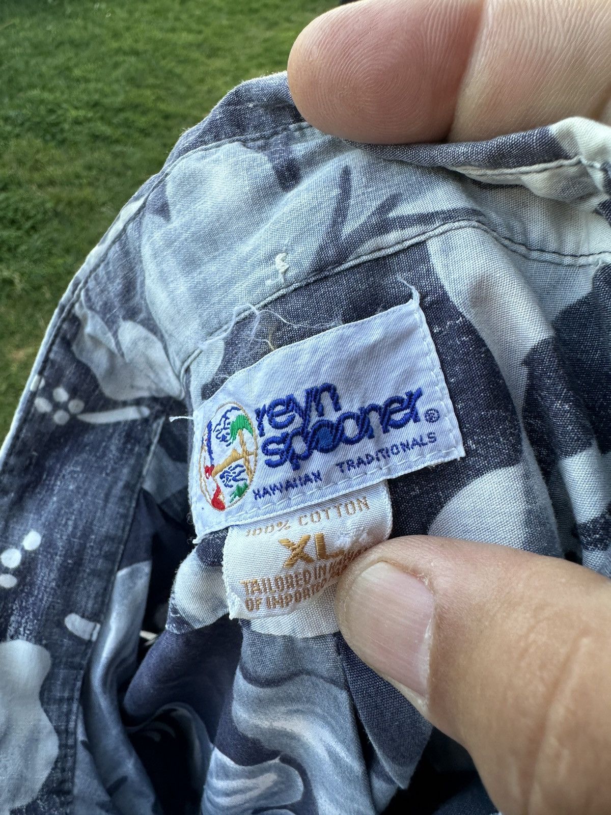 Reyn Spooner PreOwned Reyn Spooner Classic Hawaiian Print Blue Men's XL Size US XL / EU 56 / 4 - 4 Thumbnail
