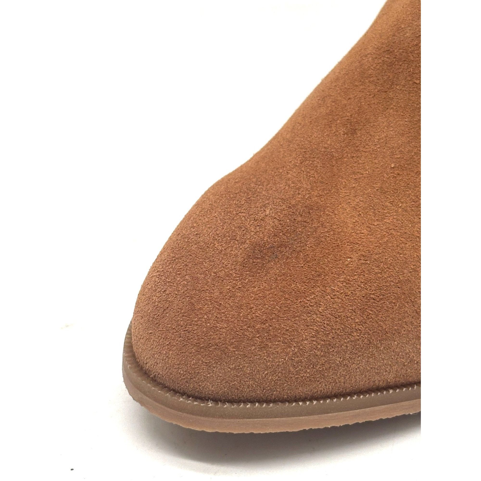 Jack Rogers Jack Rogers Floral Cutout Ronnie Suede Booties, Tan, Size 7. Size US 7.5 / IT 37.5 - 12 Thumbnail
