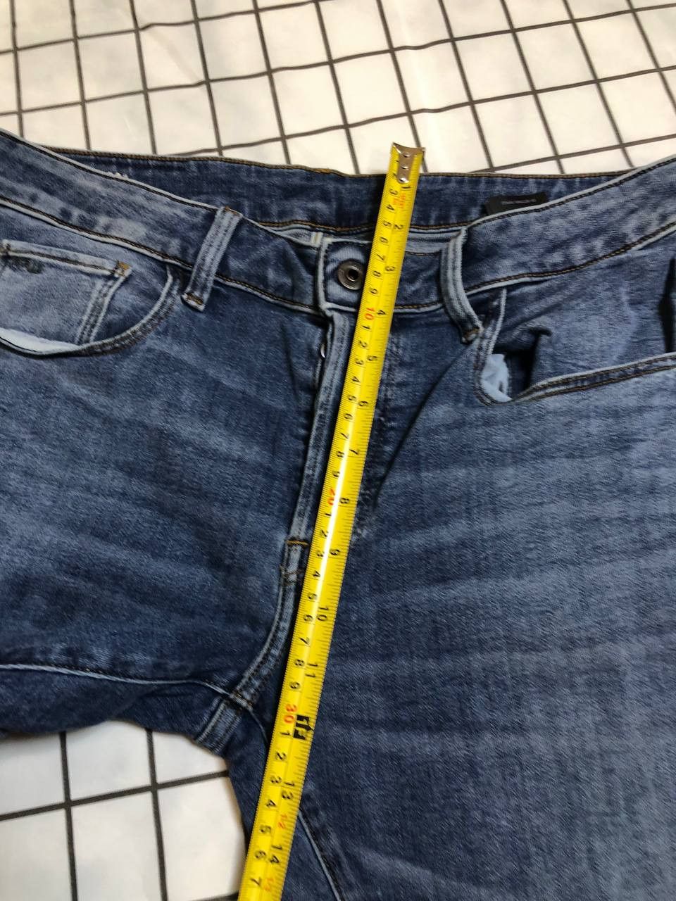 G-Star G-Star RAW Deconstructed Slim Straight Jeans Blue Size US 32 / EU 48 - 11 Thumbnail