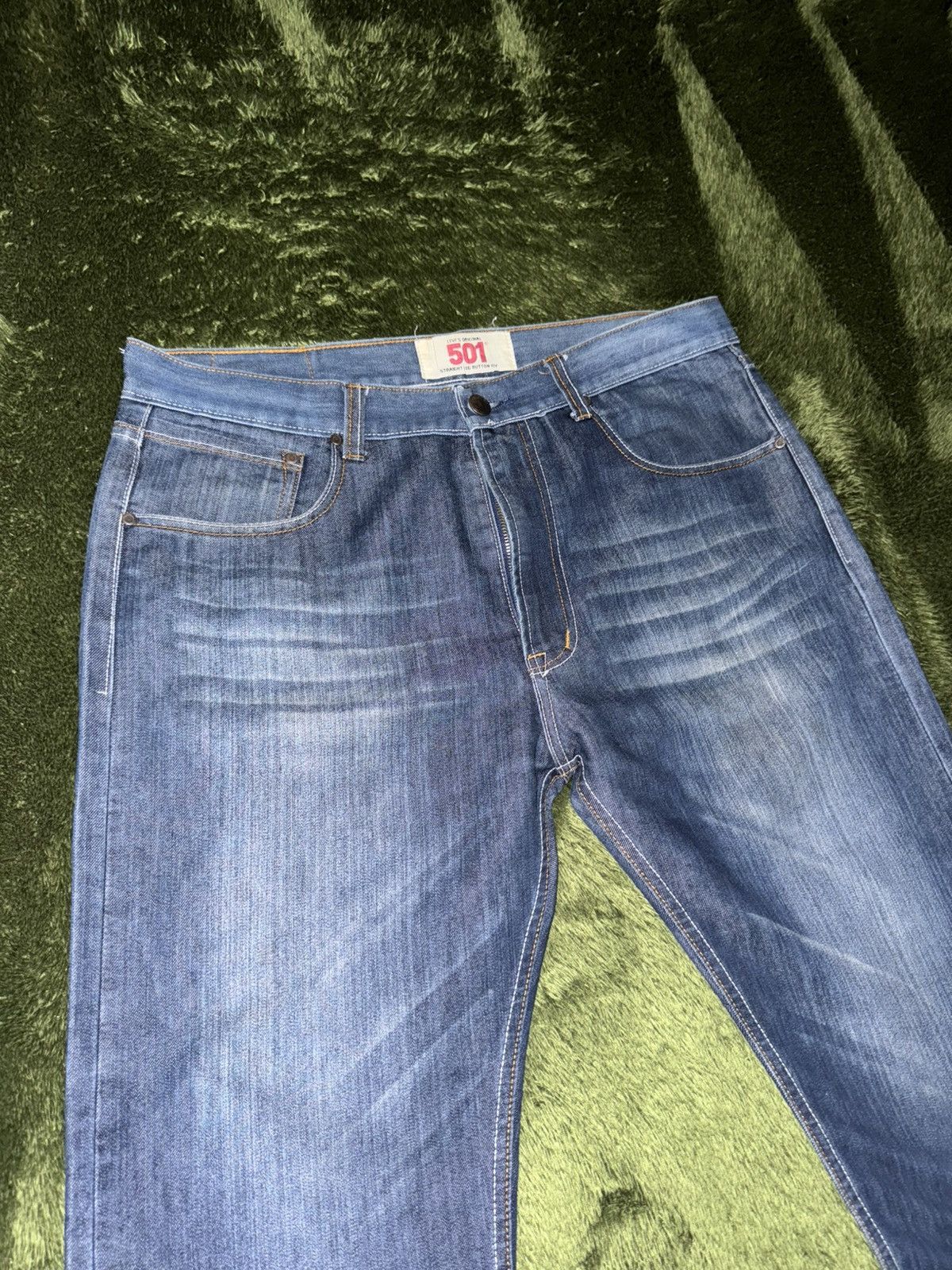 Levi's [W38/L34] 00s Levi’s 501 Premium Japan Release Denim Pants Size US 38 / EU 54 - 6 Thumbnail