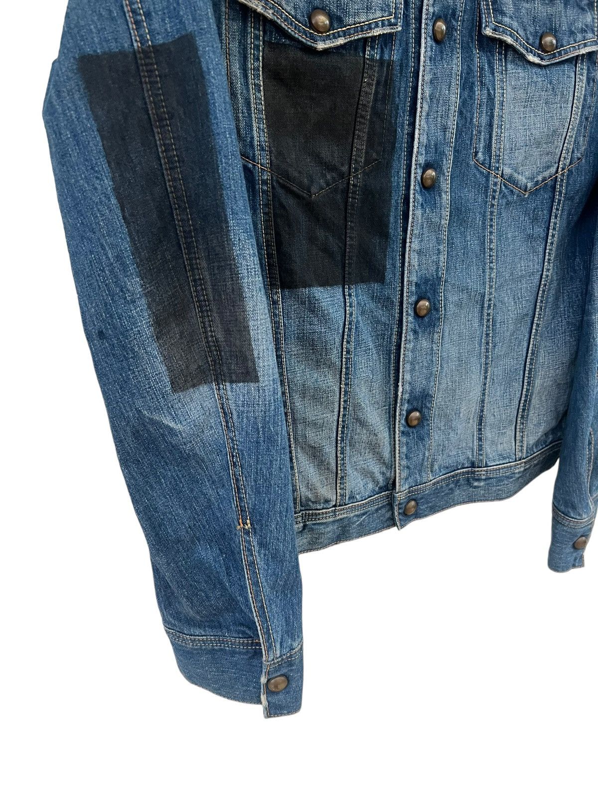 Japanese Brand Velvet Blue Japan Panter Denim Cafe Racer Jacket Size US M / EU 48-50 / 2 - 10 Thumbnail