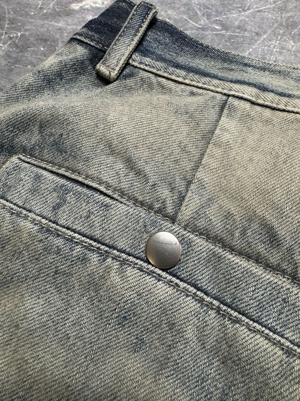 Rick Owens Rick Owens Tailored Bela Distressed Denim Jeans Size US 32 / EU 48 - 10 Thumbnail